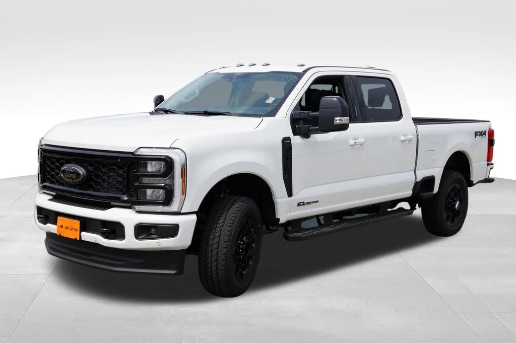 New 2026 Star White Metallic Tri-Coat Ford Lariat image 7