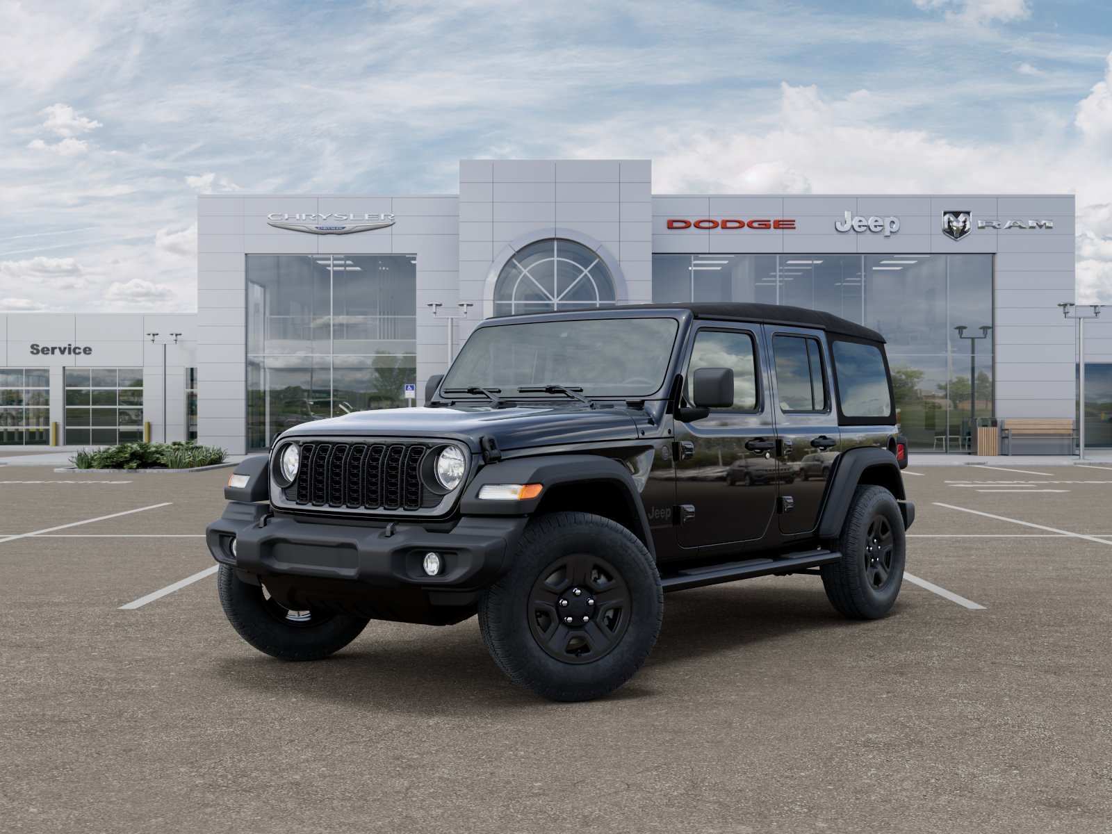 New 2026 Black Clear-Coat Exterior Paint Jeep Sport image 28