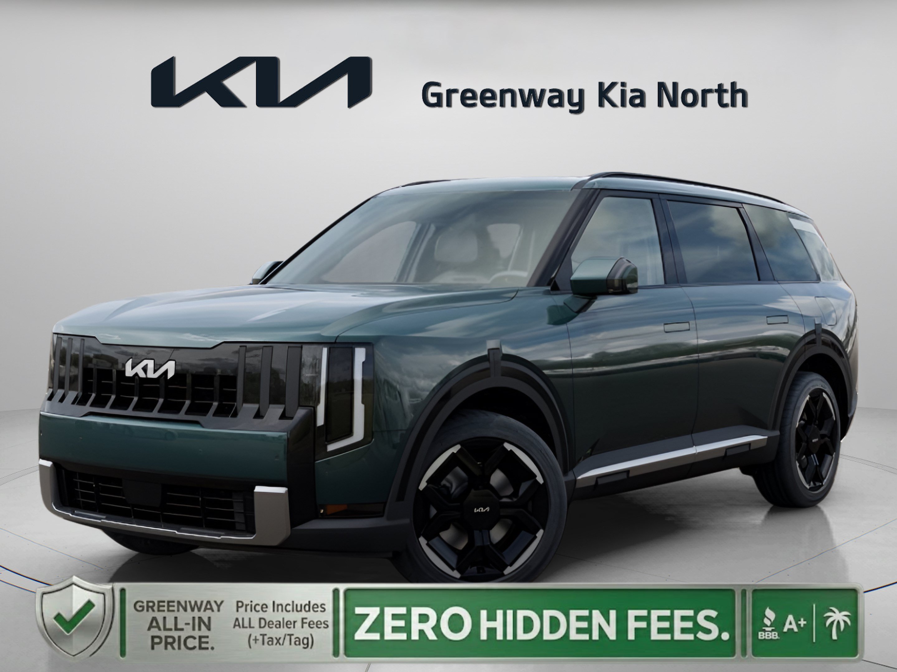 New 2027 Black Jade Green Kia EX image 3