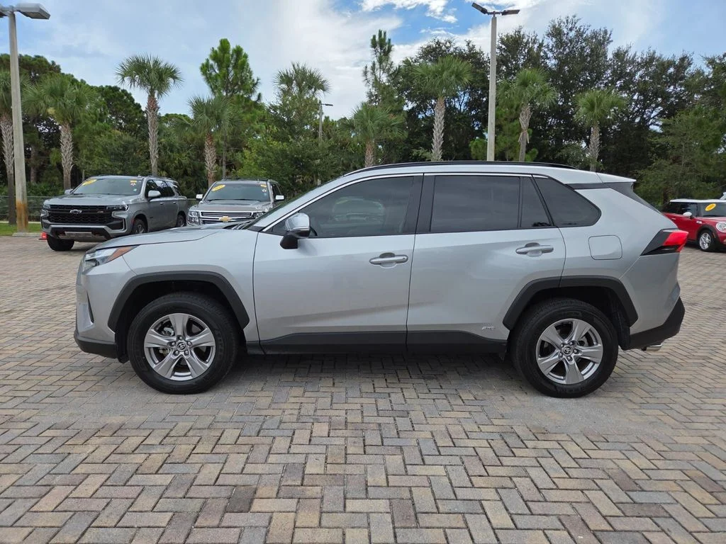 Certified Used 2025 Silver Toyota XLE image 8