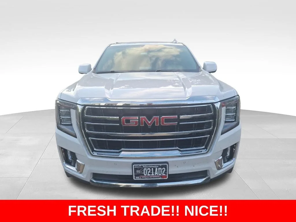 Used 2021 WHITE FROST TRICOAT GMC SLT image 3