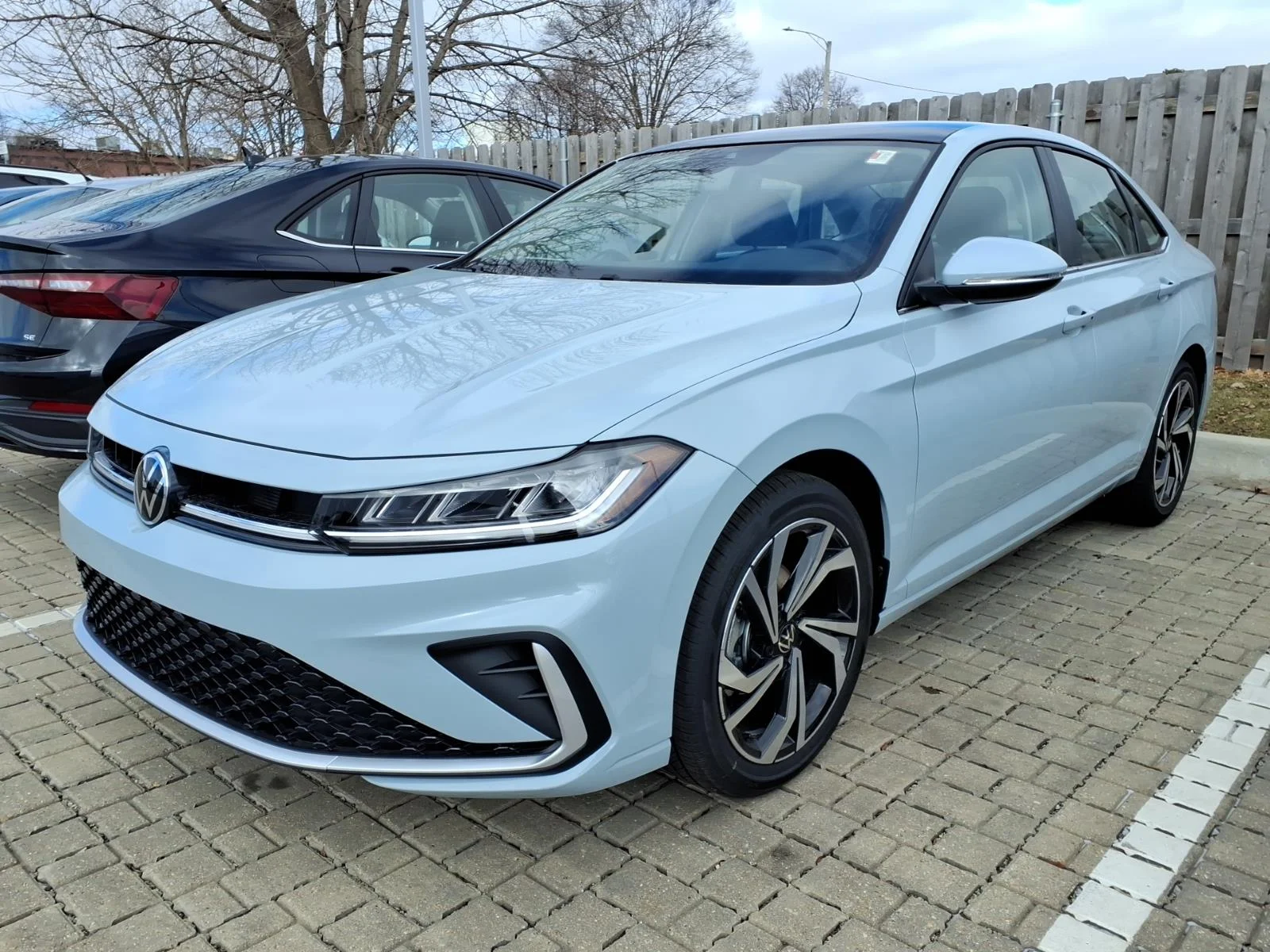 New 2026 Monument Gray Volkswagen SEL AUTO image 2