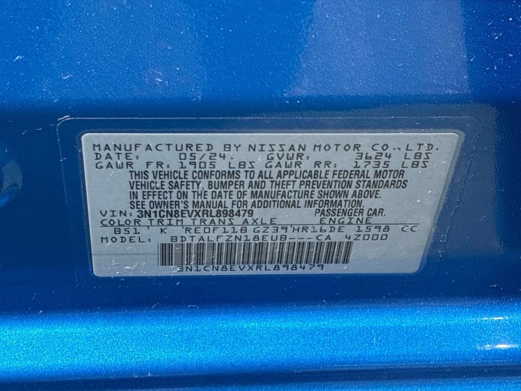 Used 2024 Blue Nissan 1.6 SV image 23