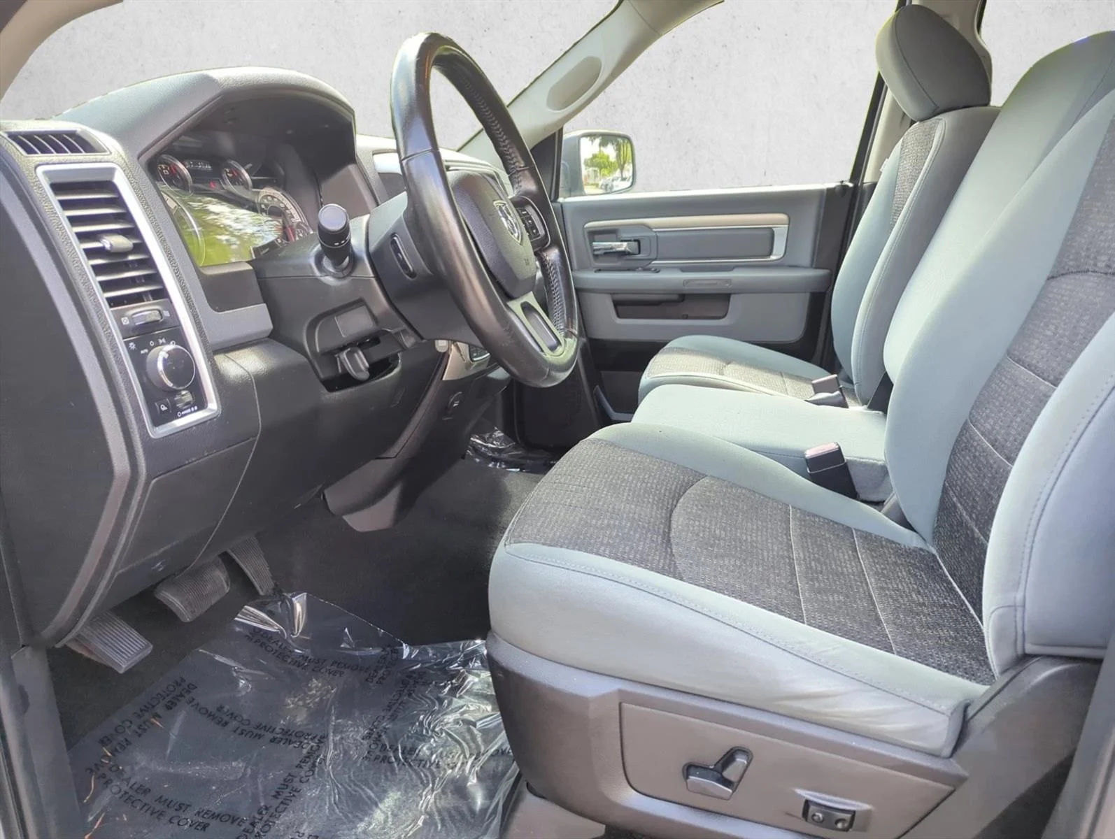 Used 2019 Bright Silver Metallic Clearcoat Ram SLT image 15