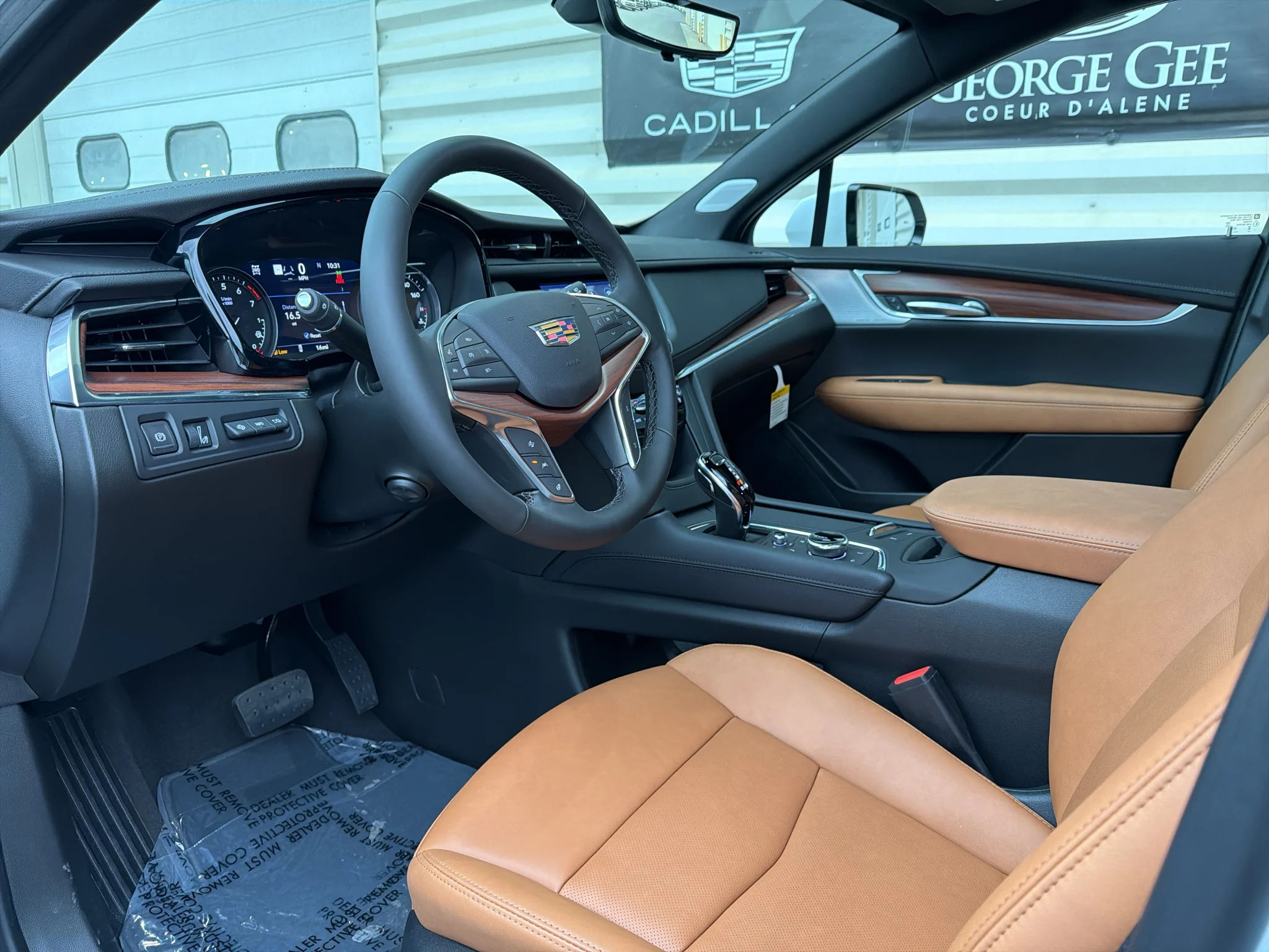 New 2026 Crystal White Tricoat Cadillac AWD Premium Luxury image 10