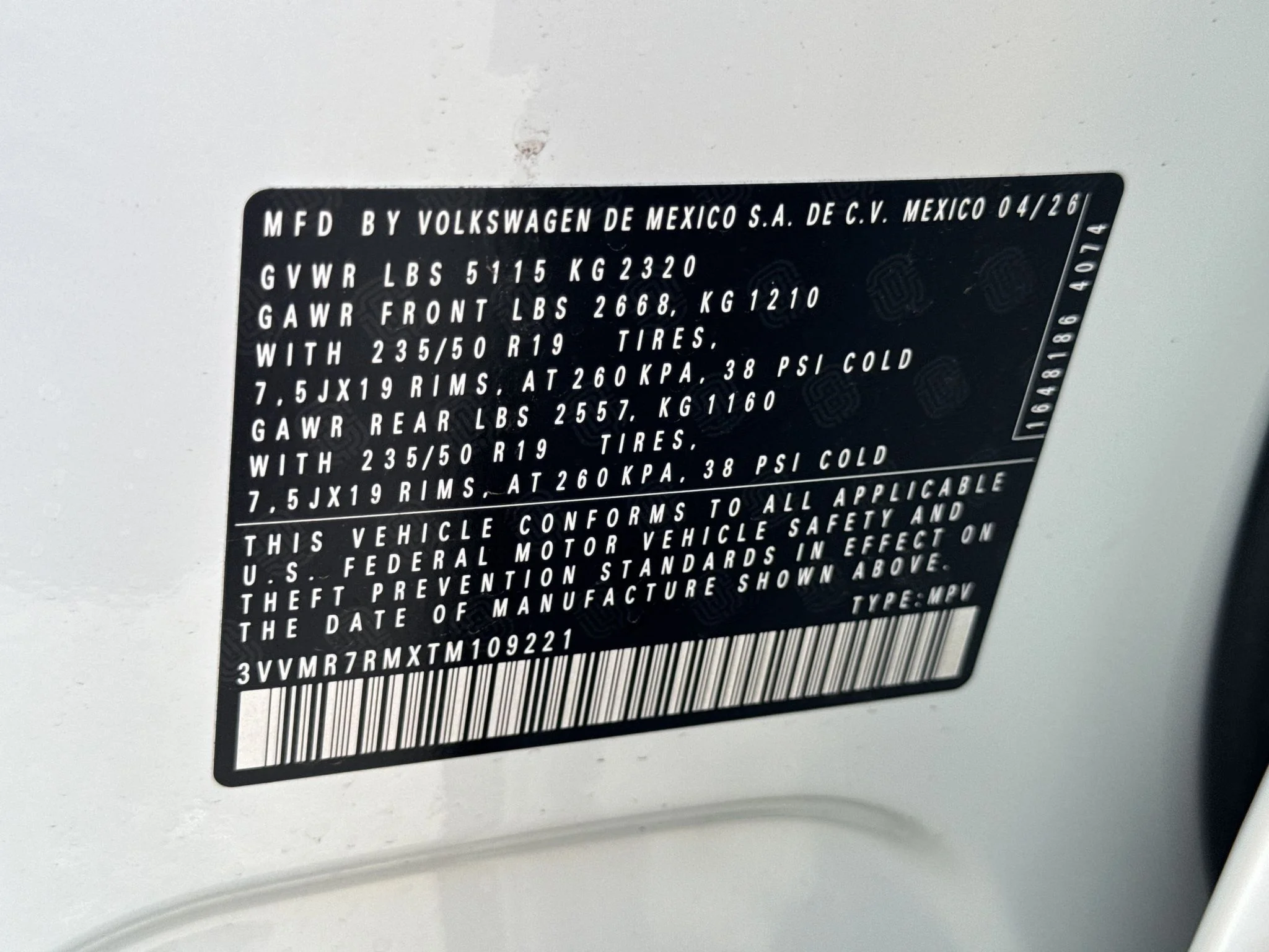 New 2026 Pure White Volkswagen SE image 34