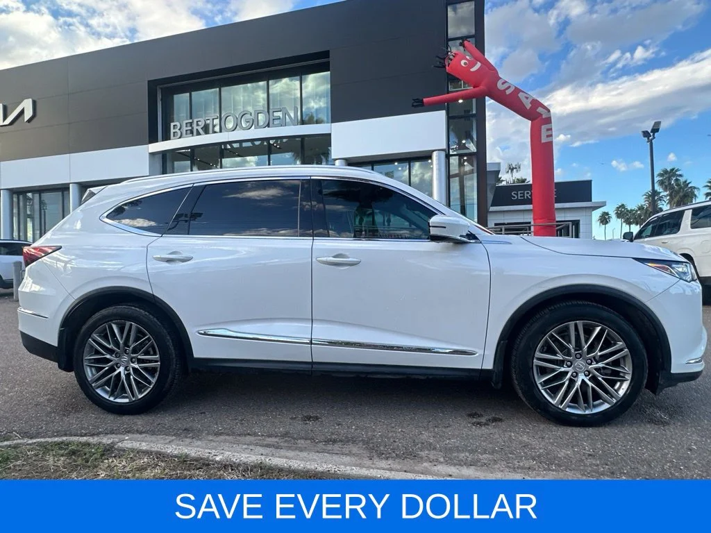 Used 2024 White Acura Advance image 3