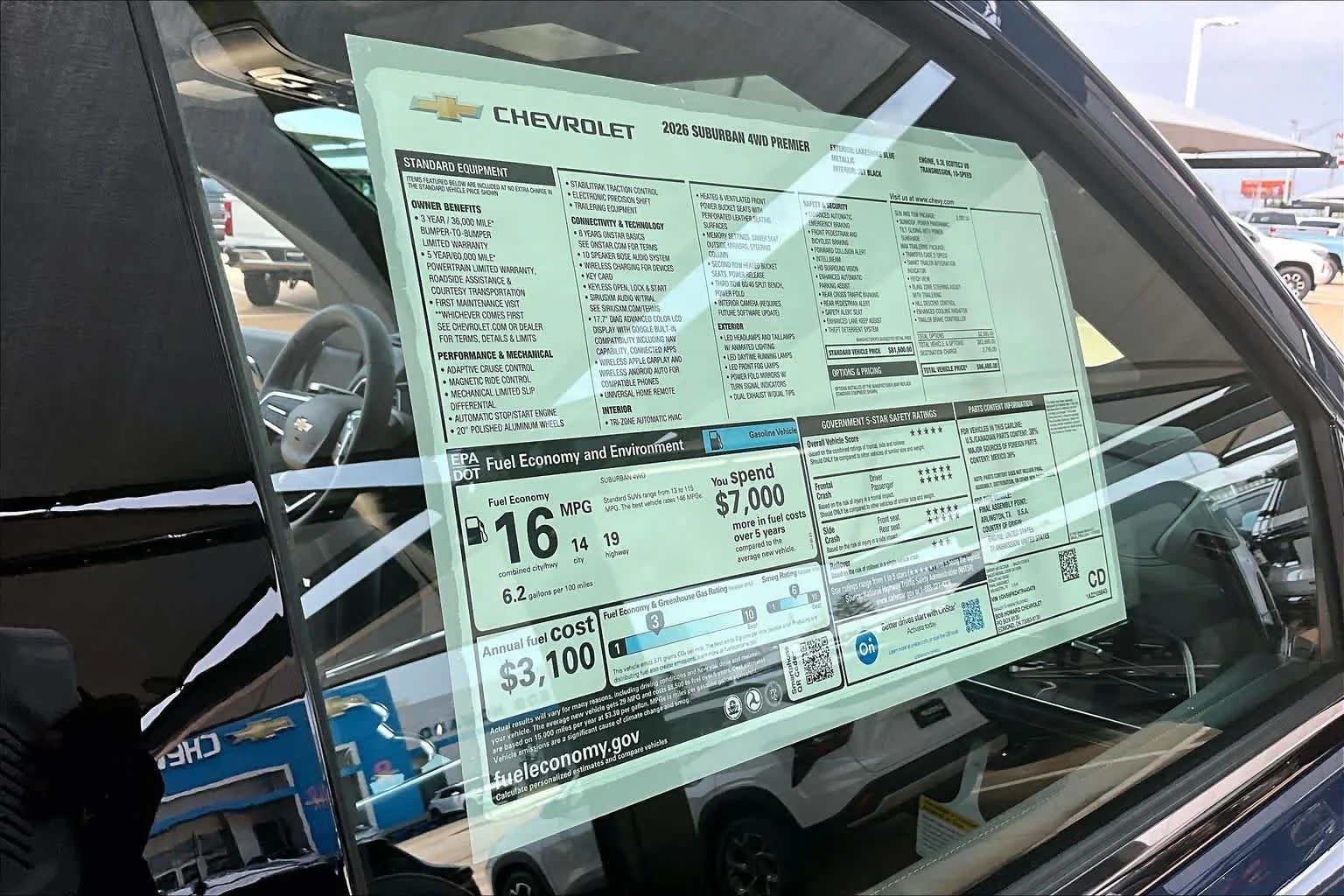 New 2026 Lakeshore Blue Metallic Chevrolet Premier image 20