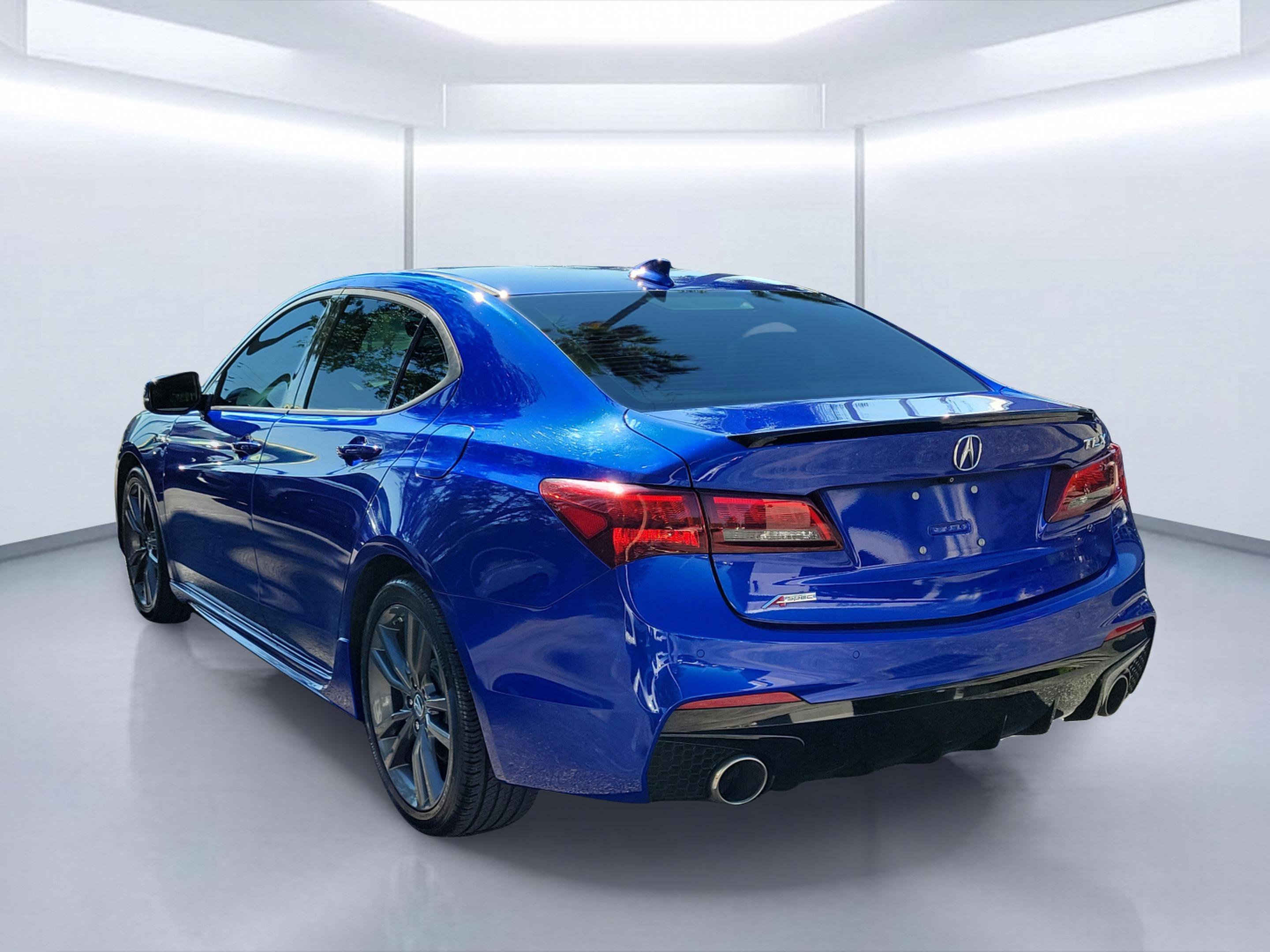 Used 2020 Blue Acura 2.4L A-Spec Pkg image 3