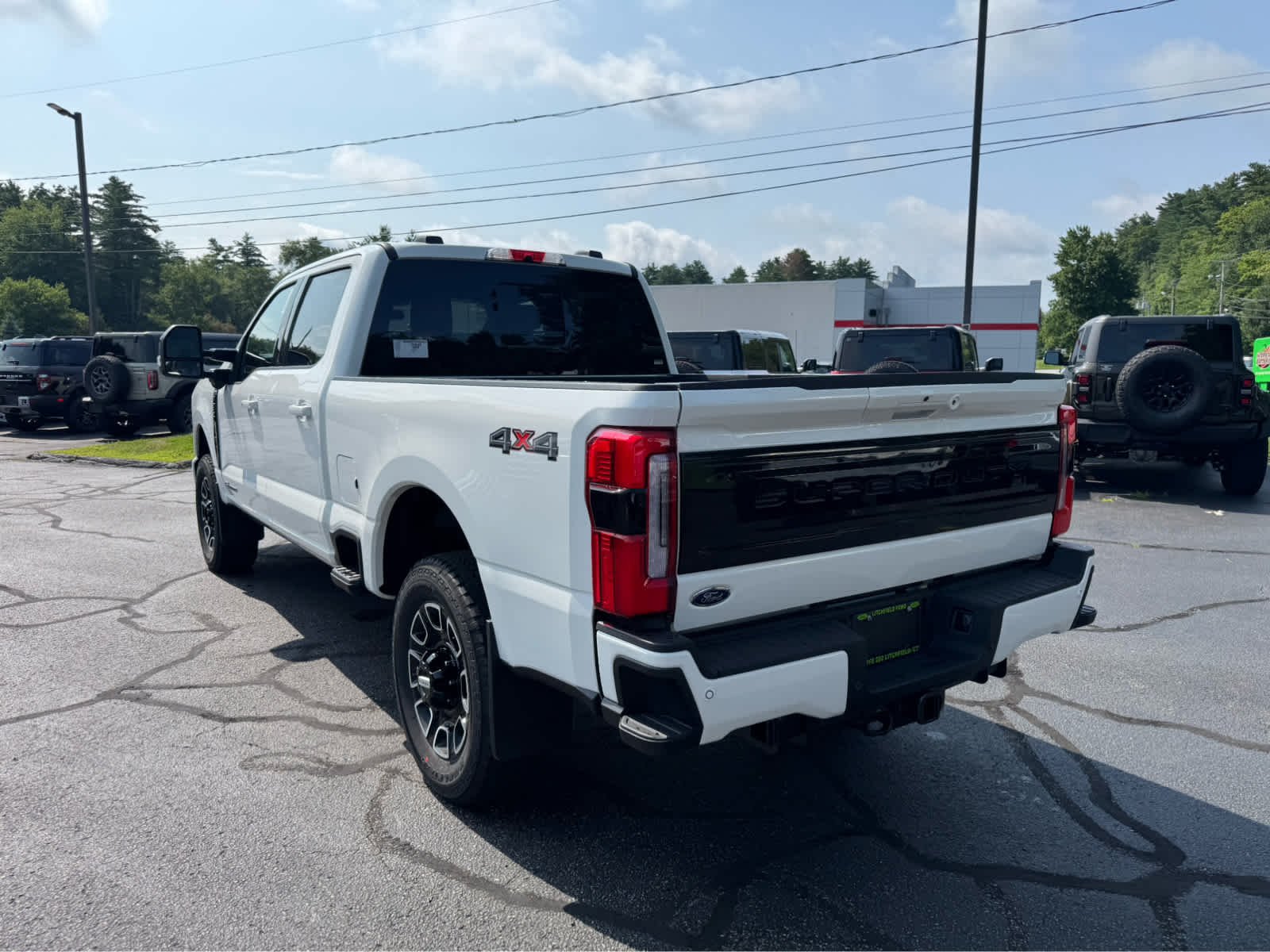 New 2026 Star White Metallic Tri-Coat Ford Platinum image 3