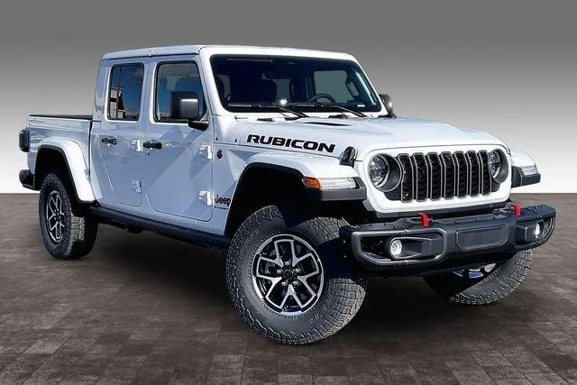 New 2026 Bright White Clear-Coat Exterior Paint Jeep Rubicon X image 2
