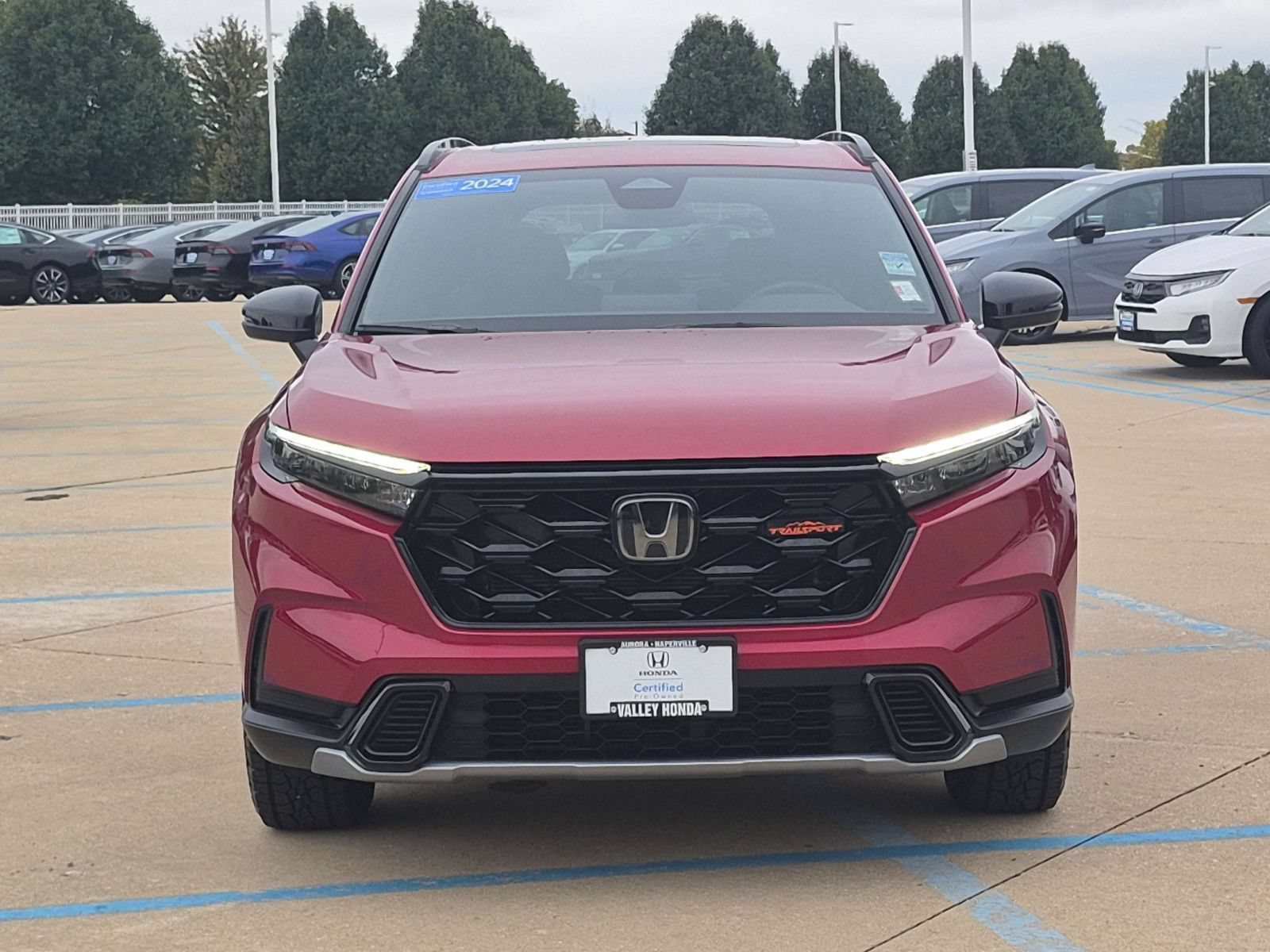 Certified Used 2026 Radiant Red Metallic Honda TrailSport AWD image 4