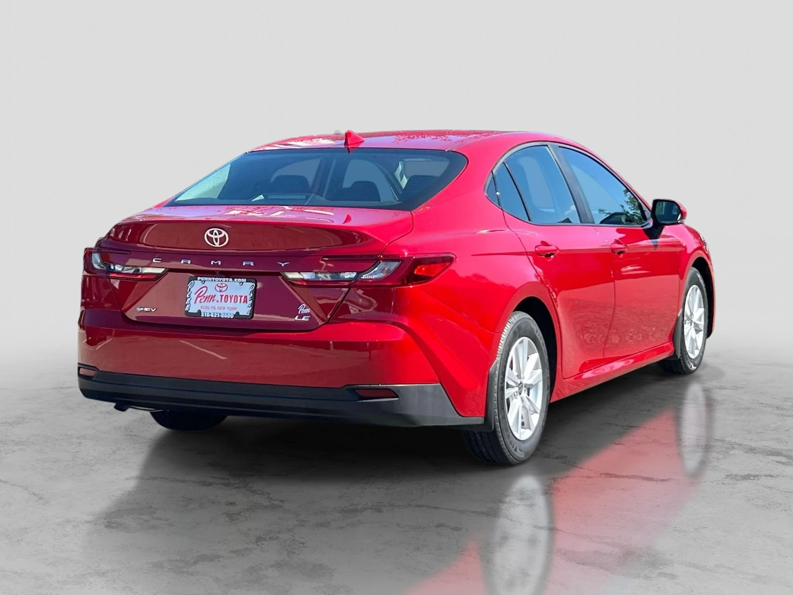 Used 2025 SUPERSONIC RED Toyota LE image 6