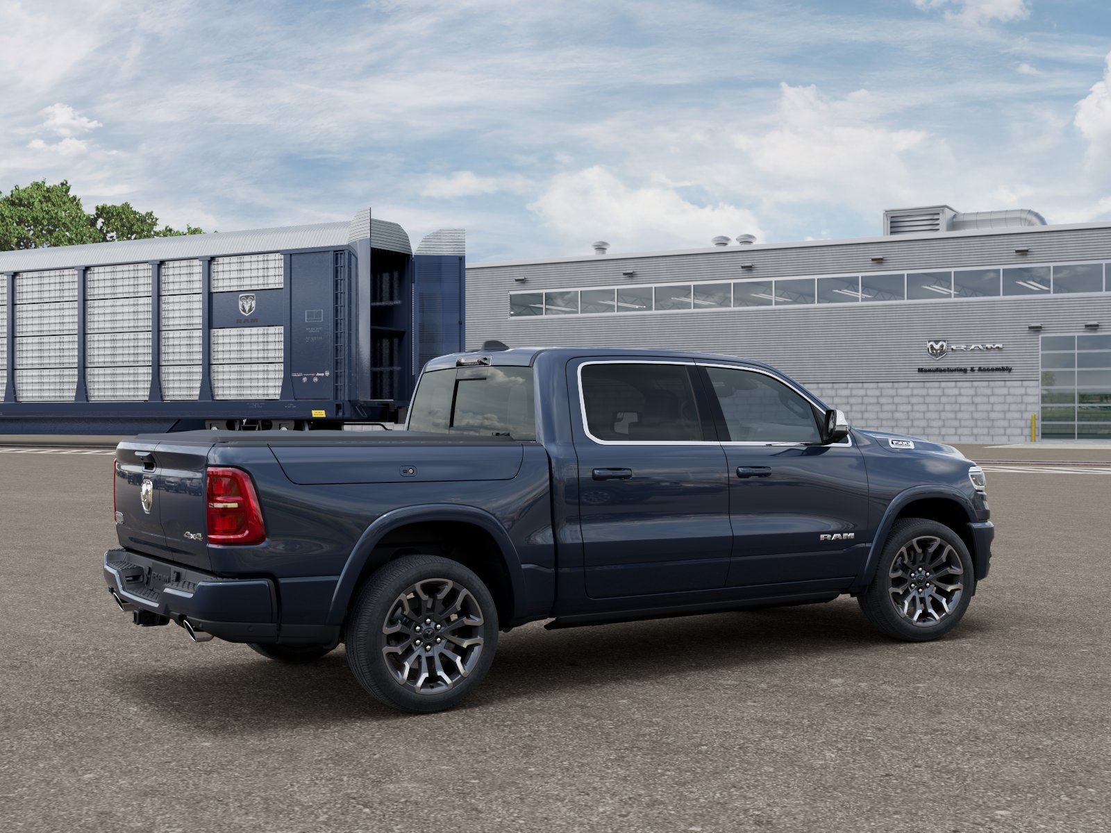New 2026 Forged Blue Metallic Exterior Paint RAM Limited image 5