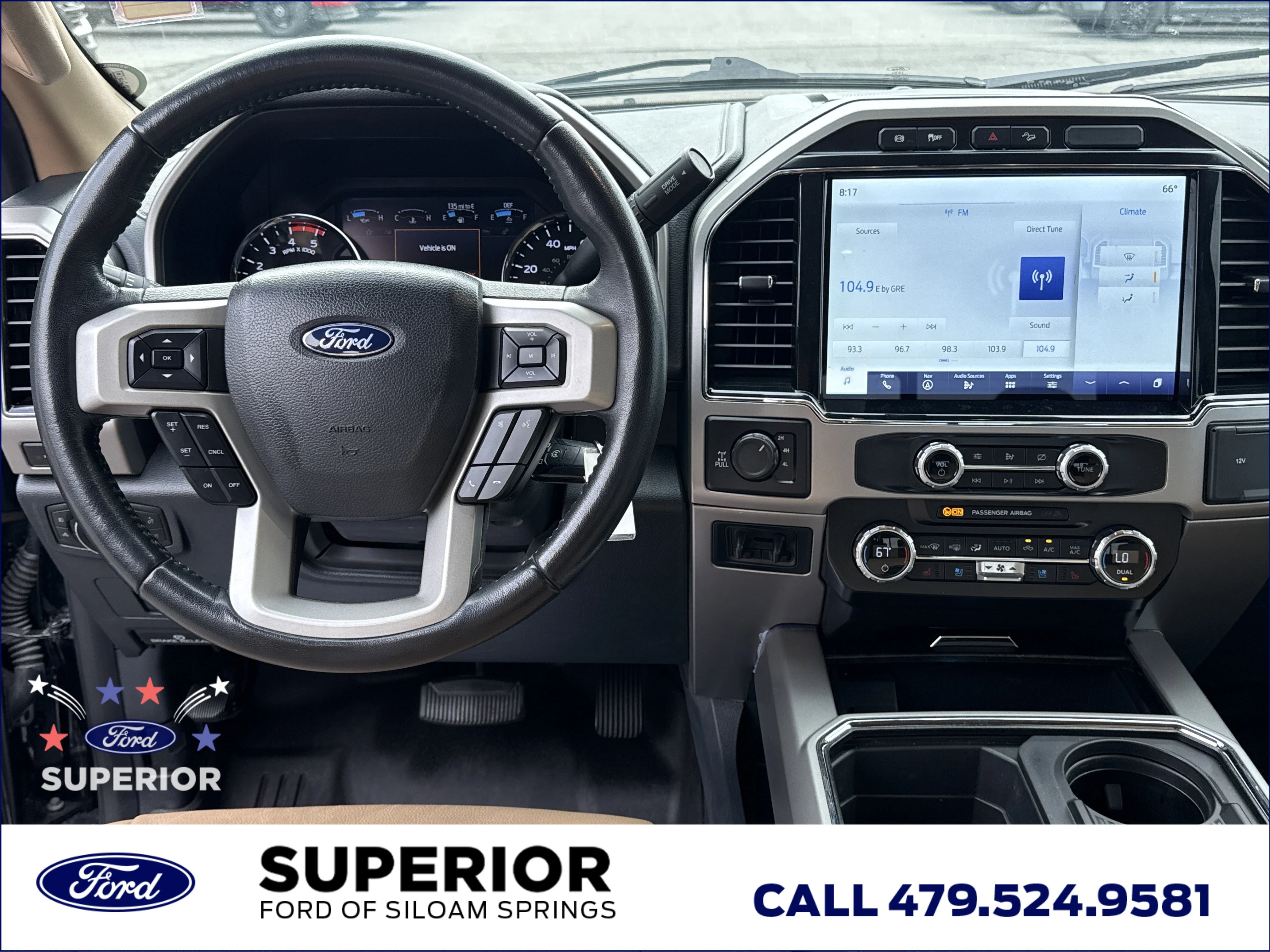 Used 2022 Agate Black Metallic Ford Lariat 4WD image 8