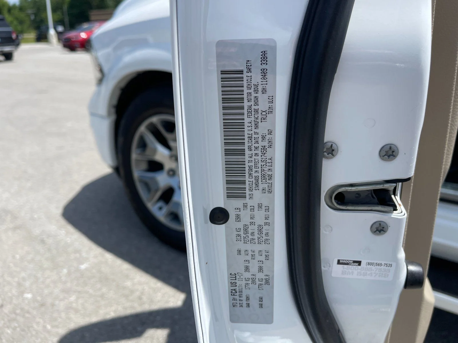 Used 2018 White Ram Laramie Longhorn image 33