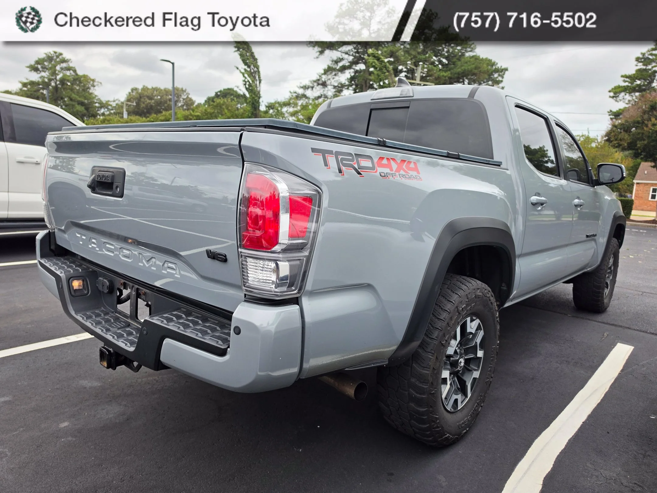 Used 2021 Cement Toyota TRD Off-Road image 6