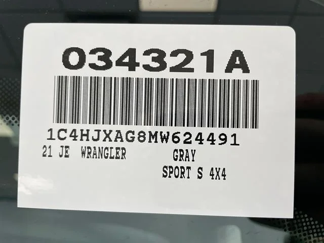 Used 2021 GRAY Jeep Sport image 34