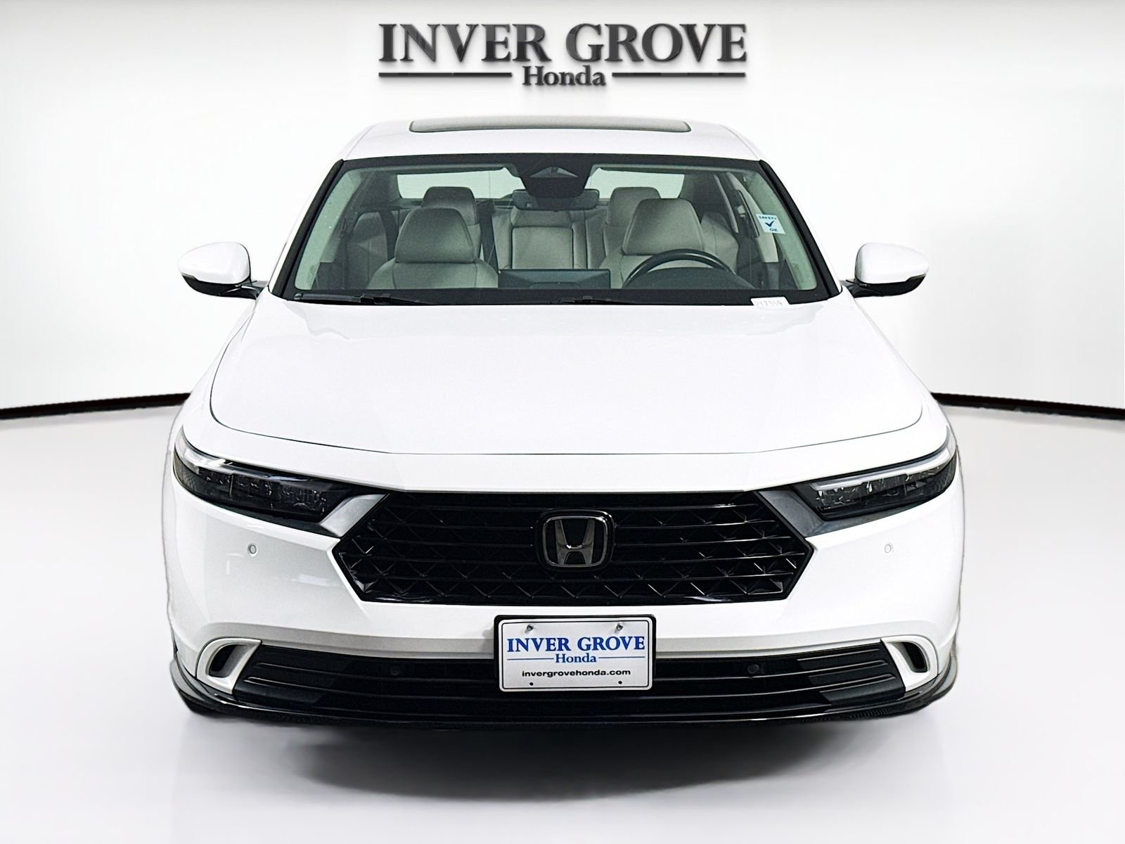 Used 2024 Honda Accord Hybrid EX-L with VIN 1HGCY2F61RA047043 for sale in Inver Grove Heights, Minnesota