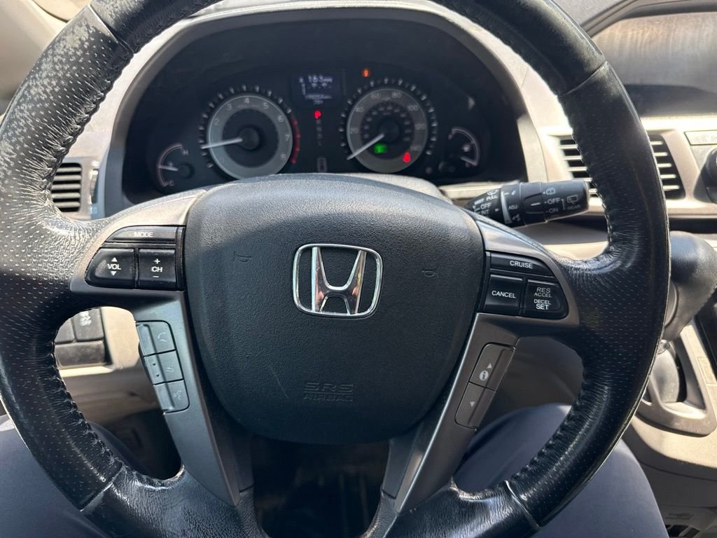 Used 2015 Obsidian Blue Pearl Honda Touring Elite image 9