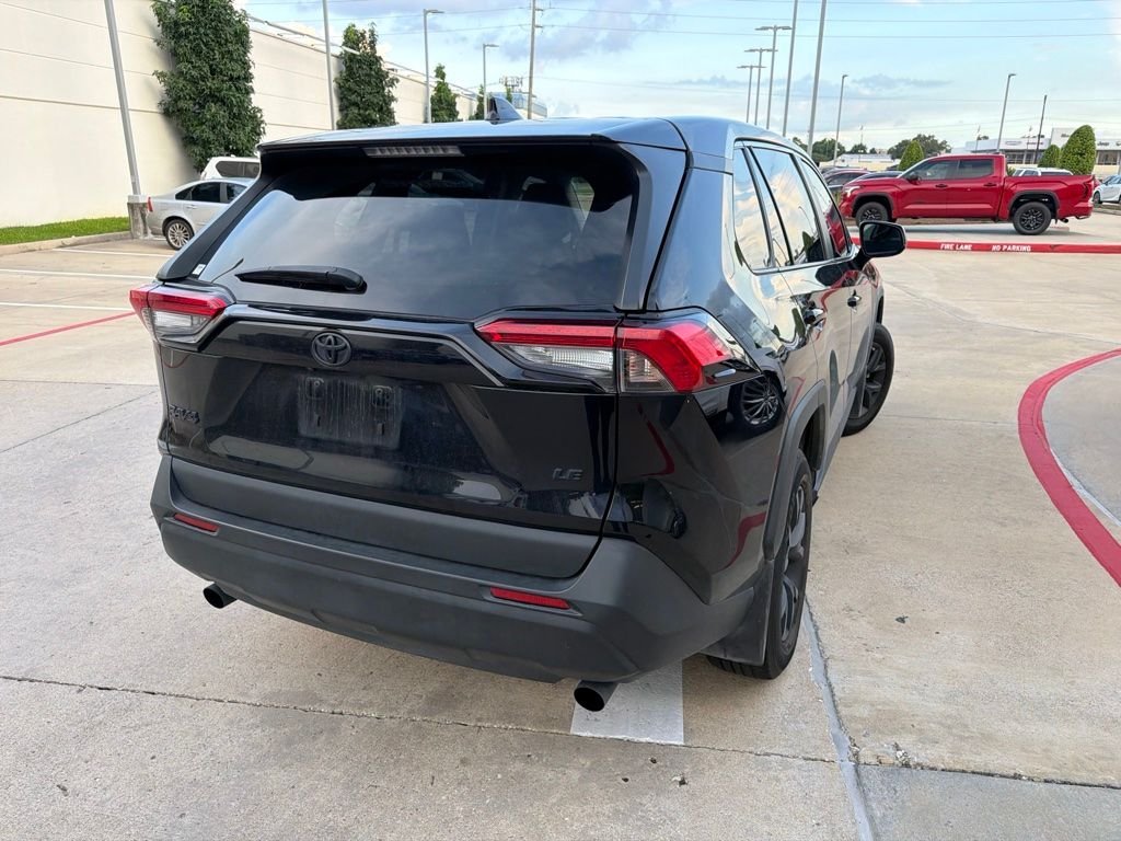 Used 2023 Midnight Black Metallic Toyota LE image 3