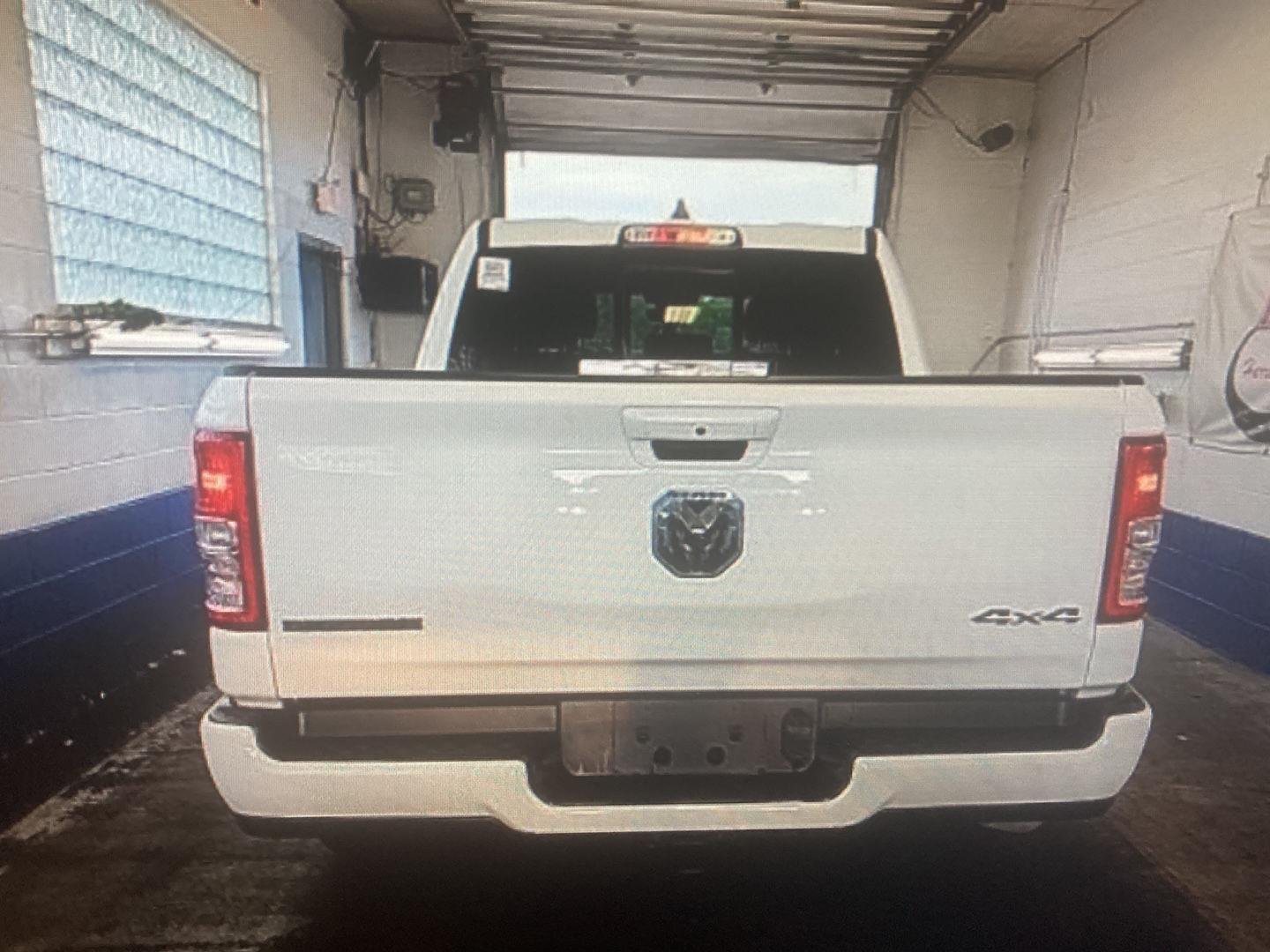 Used 2023 Bright White Clearcoat Ram Big Horn image 3