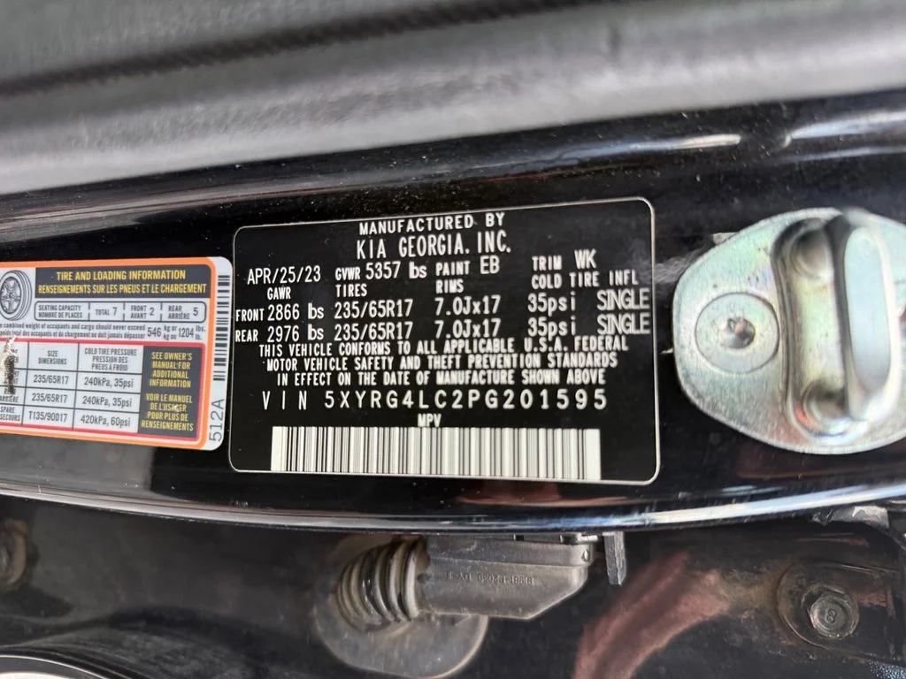 Used 2023 Ebony Black Kia LX image 26