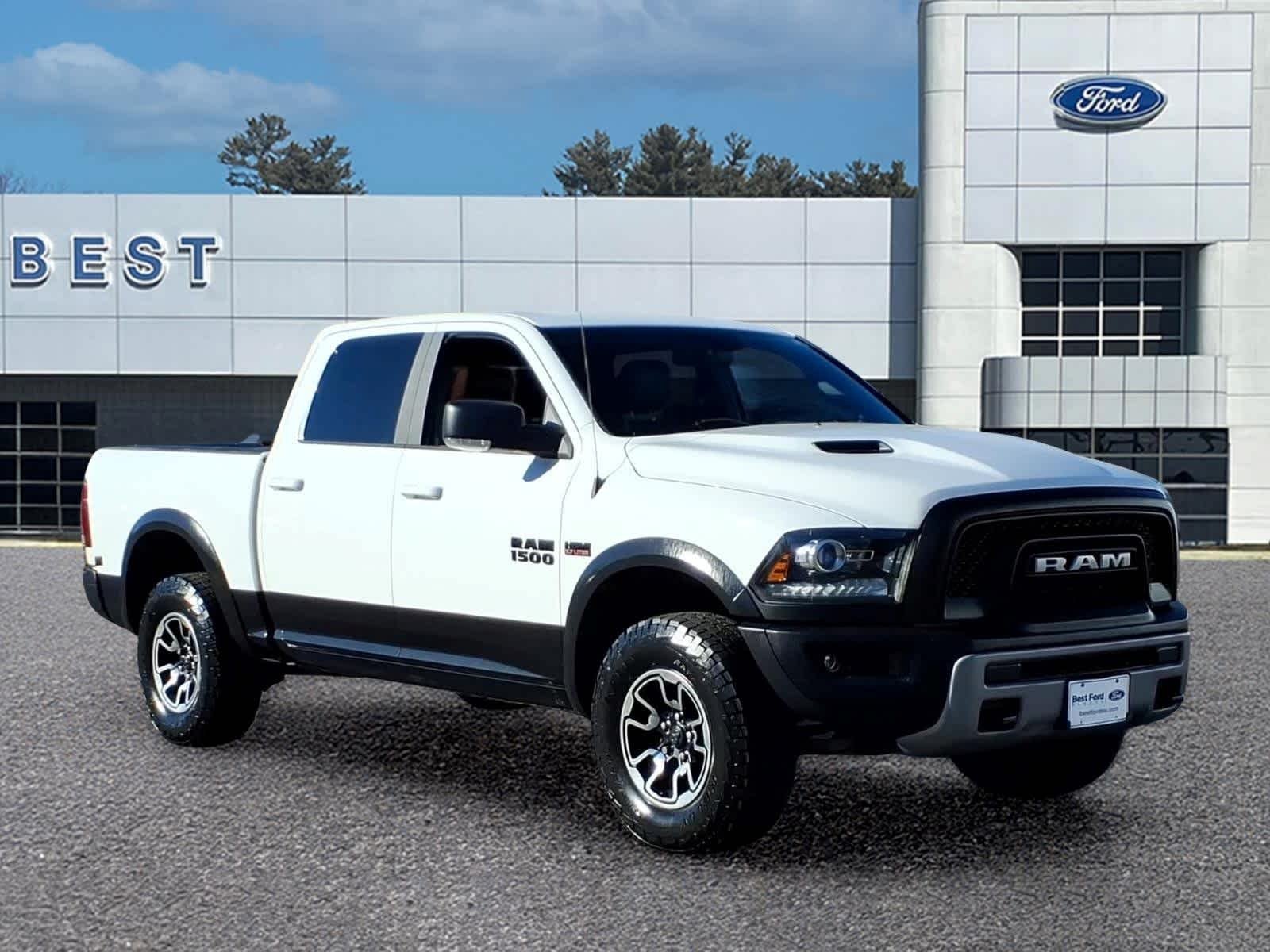 Used 2018 Bright White Clearcoat Ram Rebel image 9