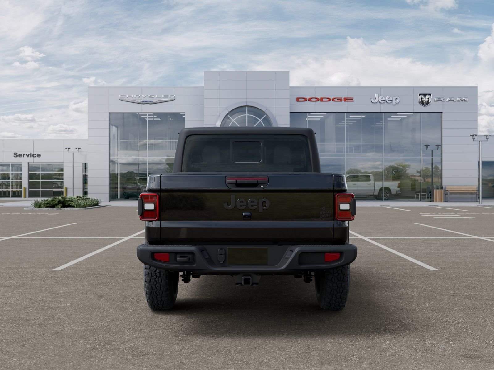 New 2026 Black Jeep Willys image 7