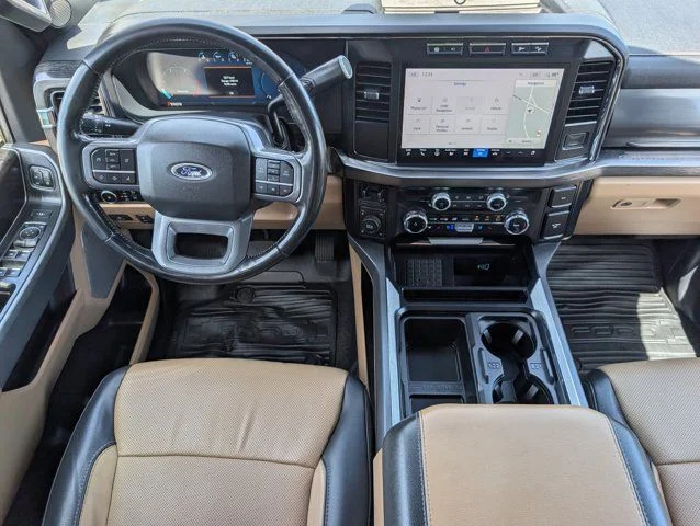 Used 2024 Blue Metallic Ford Lariat image 6
