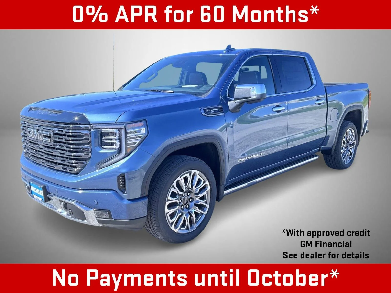 New 2026 DOWNPOUR METALLIC GMC Denali Ultimate image 1