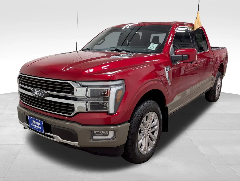 Certified Used 2025 Rapid Red Metallic Tinted Clearcoat Ford King Ranch image 23