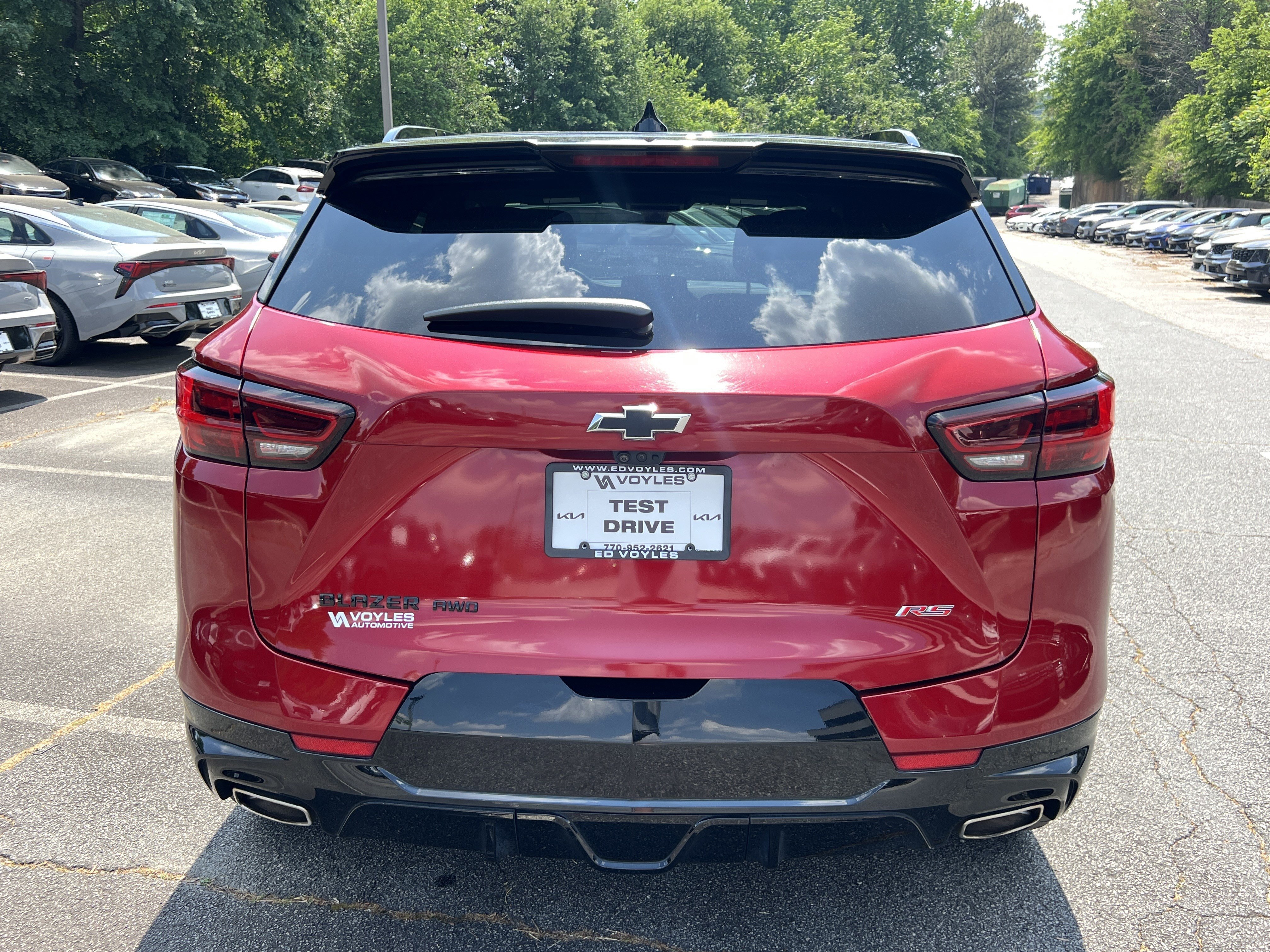 Used 2023 Radiant Red Tintcoat Chevrolet RS image 6