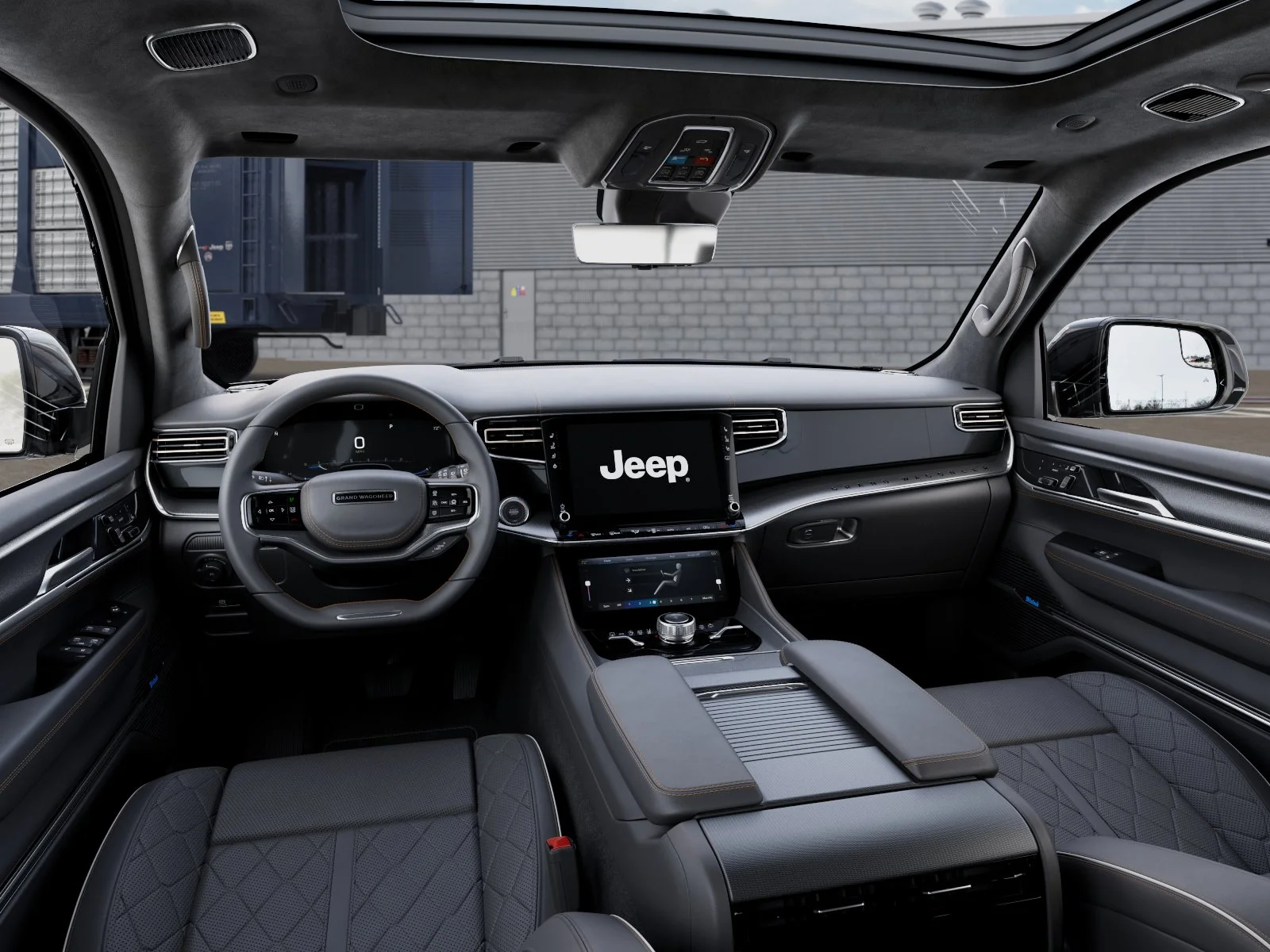 New 2026 High Gloss Black Exterior Paint Jeep Grand Wagoneer image 8