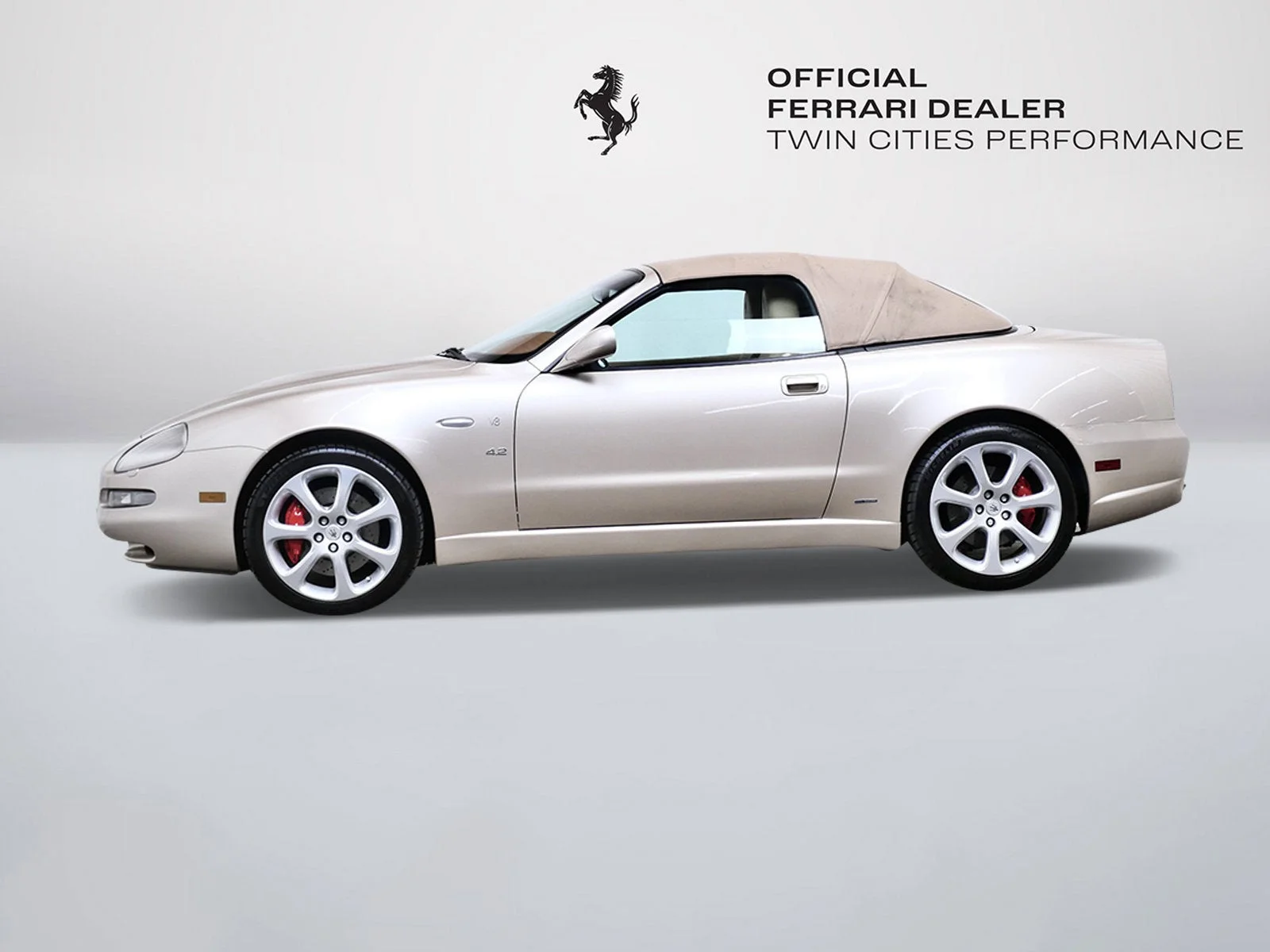 Used 2003 Maserati Spyder Base with VIN ZAMBB18A530010013 for sale in Minneapolis, Minnesota