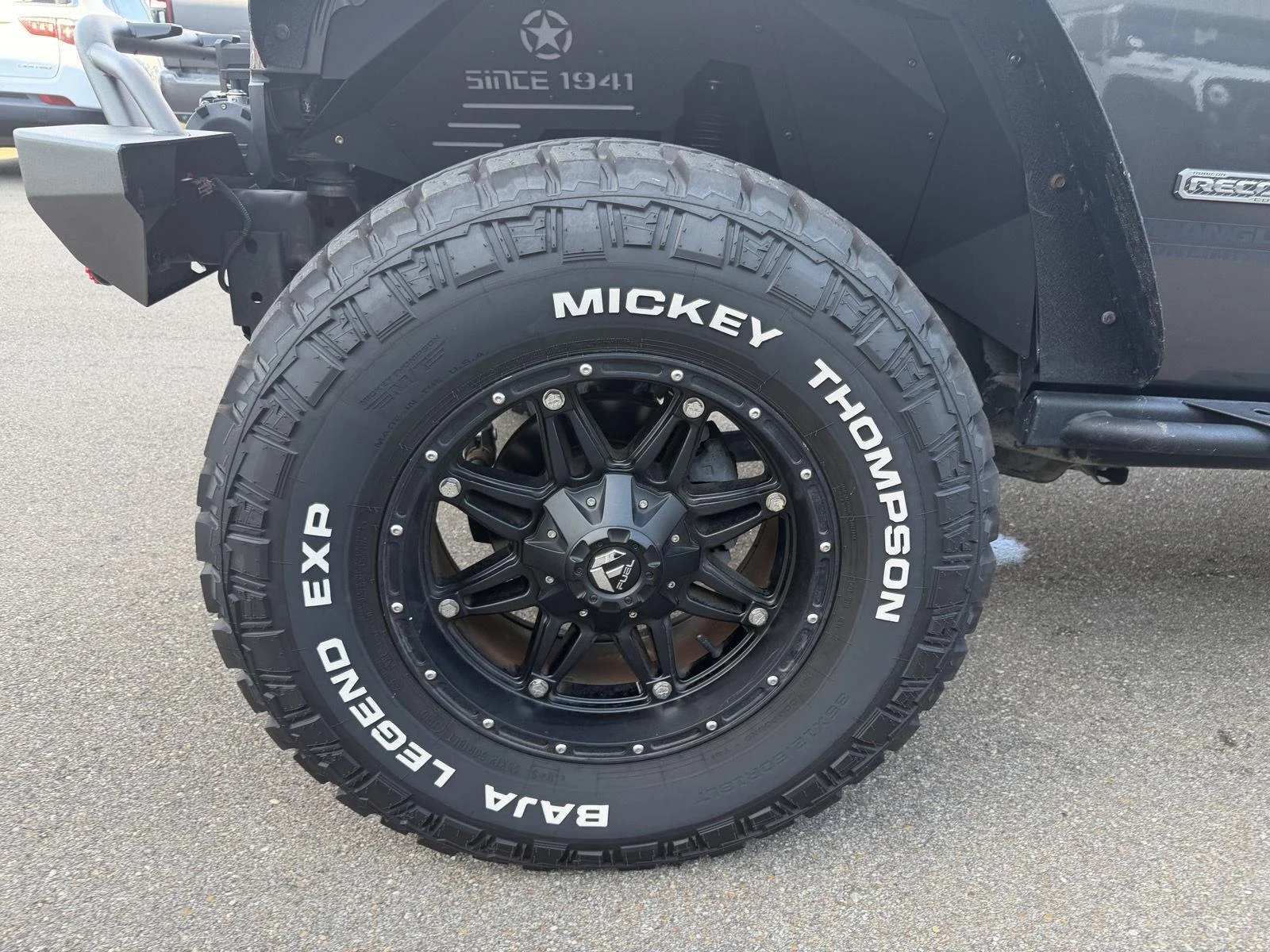 Used 2017 Granite Crystal Metallic Clearcoat Jeep Rubicon Recon image 27