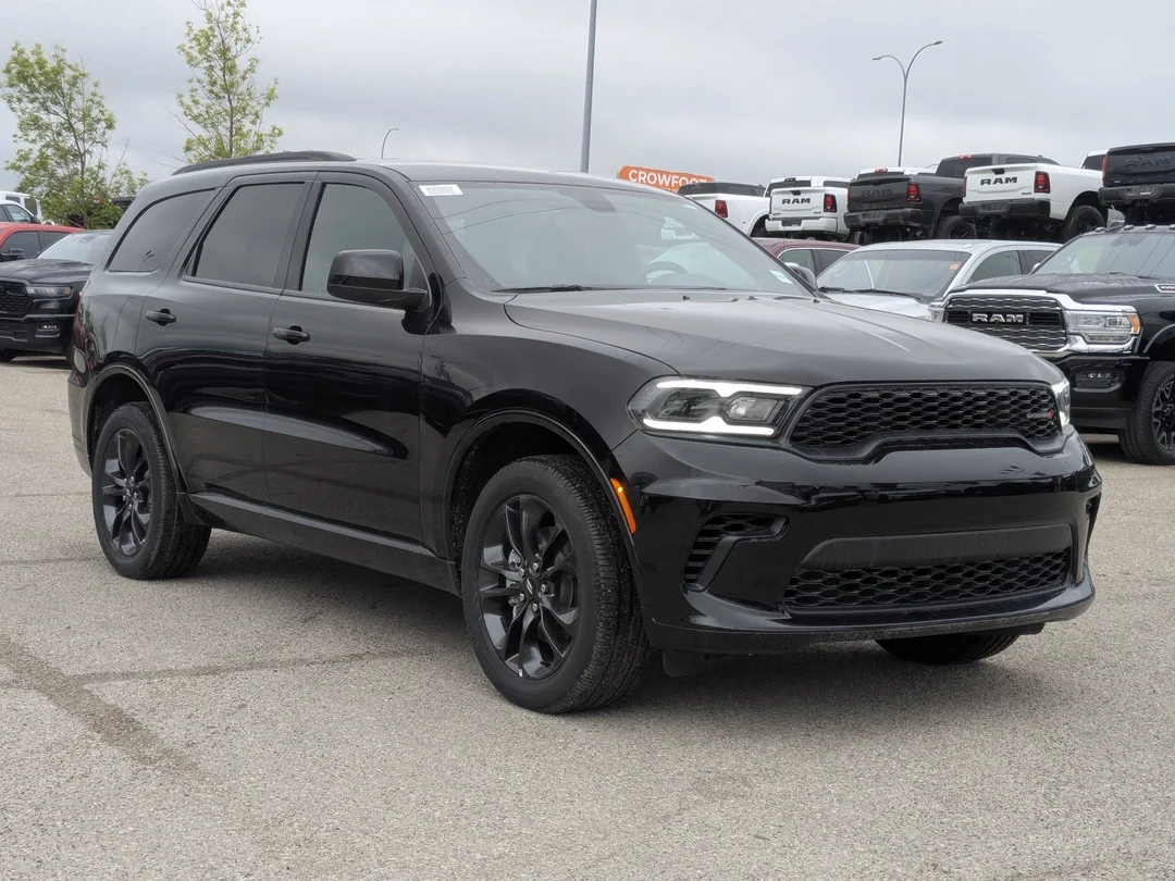 New 2026 Black Dodge GT - - AWD - Blacktop Pkg - Trailer Tow Grp - 10.1 Uconnect Nav - Htd Seats & Wheel & More! image 2