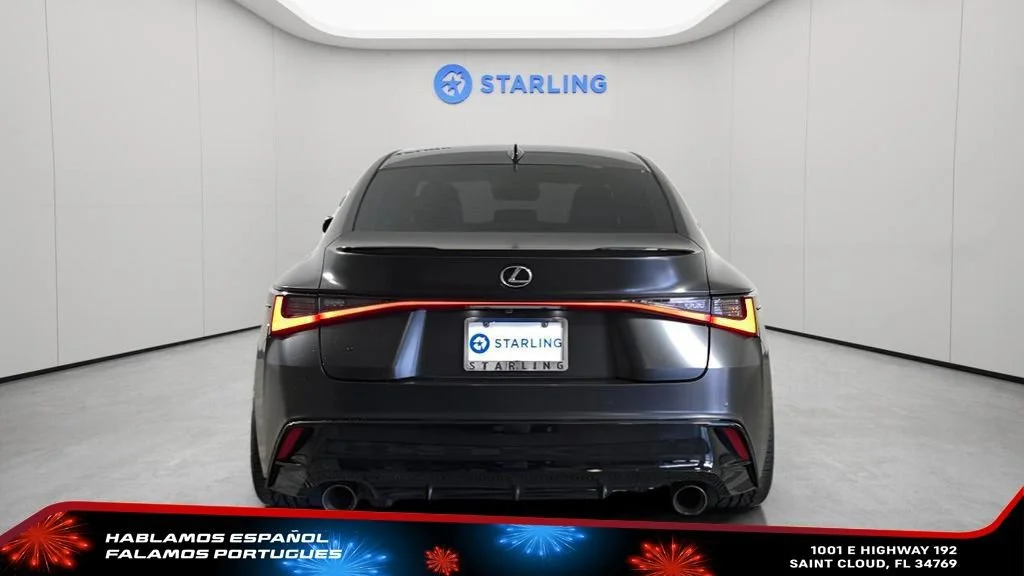 Used 2021 Silver Lexus F SPORT image 6