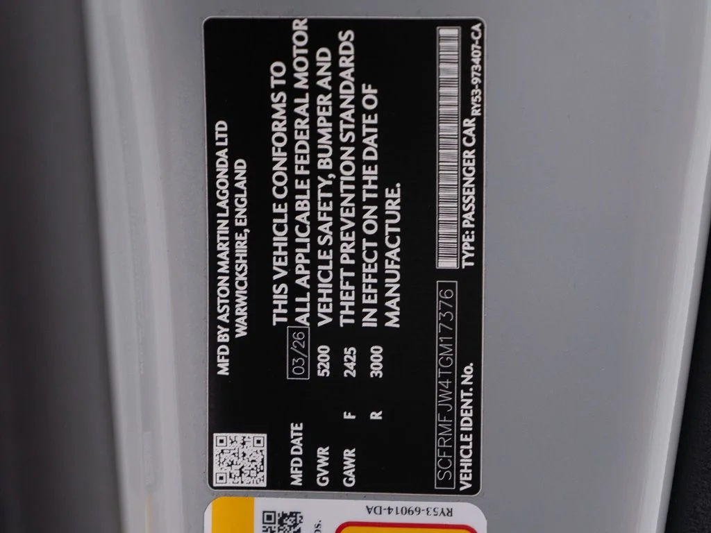 New 2026 Apex Grey w/Lower Livery in Club Sport White Aston Martin S Volante image 53