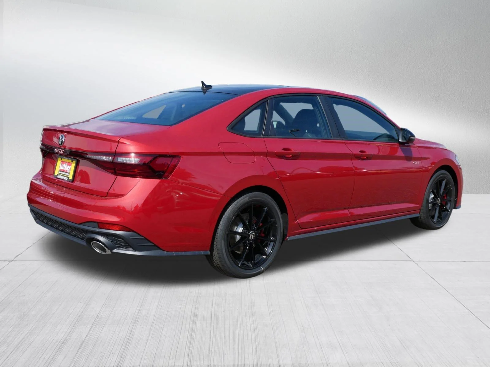 New 2026 Kings Red Metallic w/Deep Black Roof Volkswagen Autobahn image 3