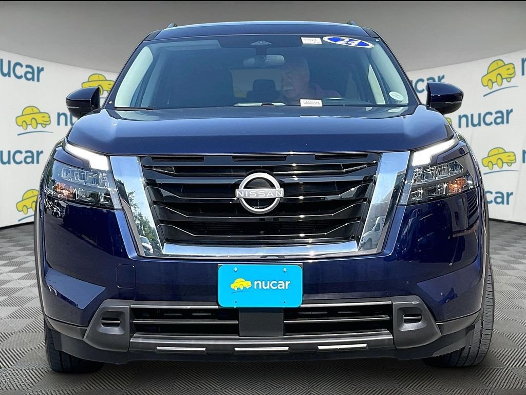 Used 2024 Deep Ocean Blue Pearl Nissan SV image 2