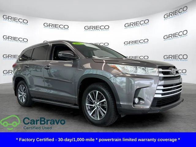 Certified Used 2017 Gray Toyota XLE image 1