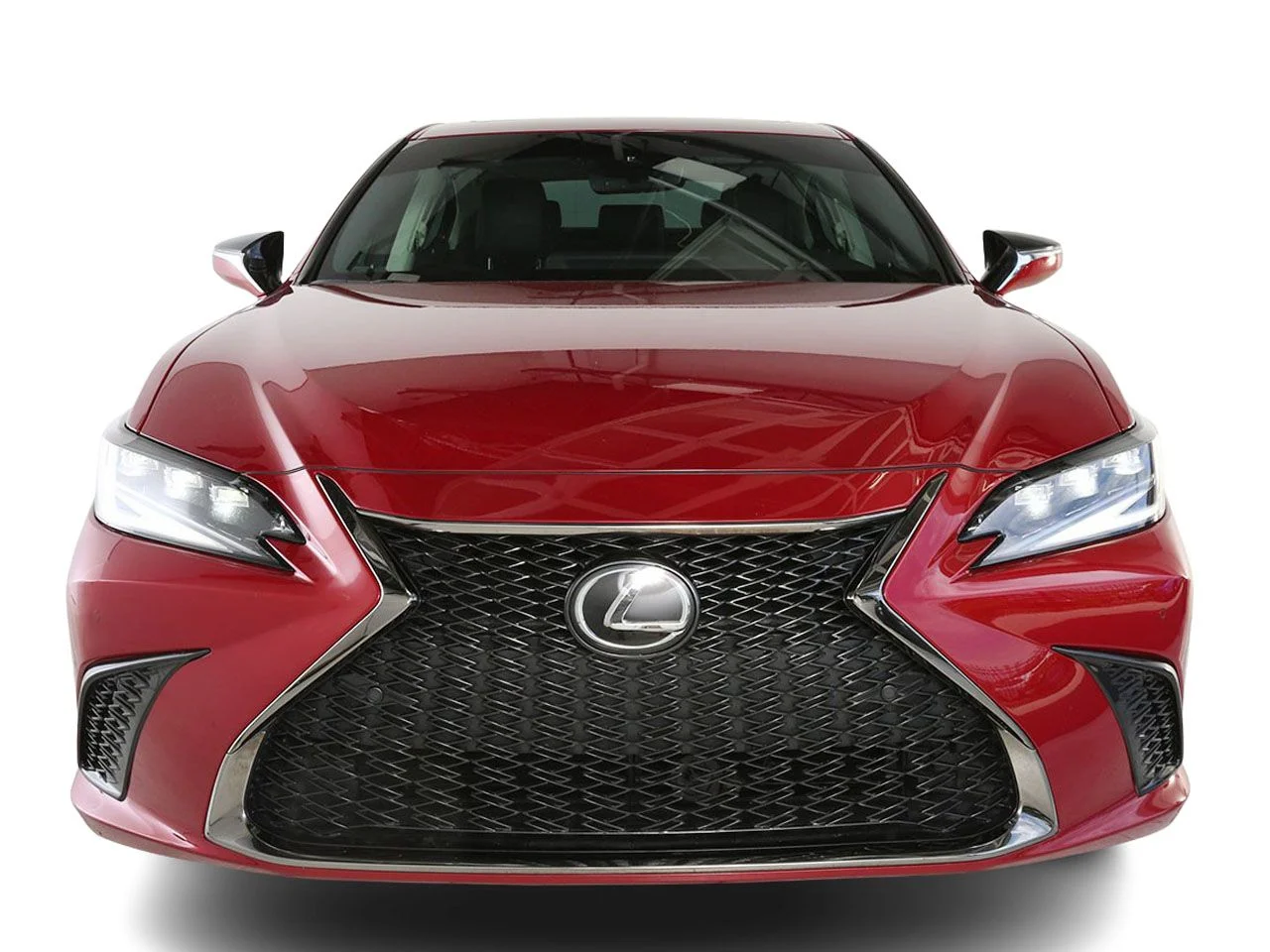 Used 2025 Red Lexus 300h F SPORT Design image 2