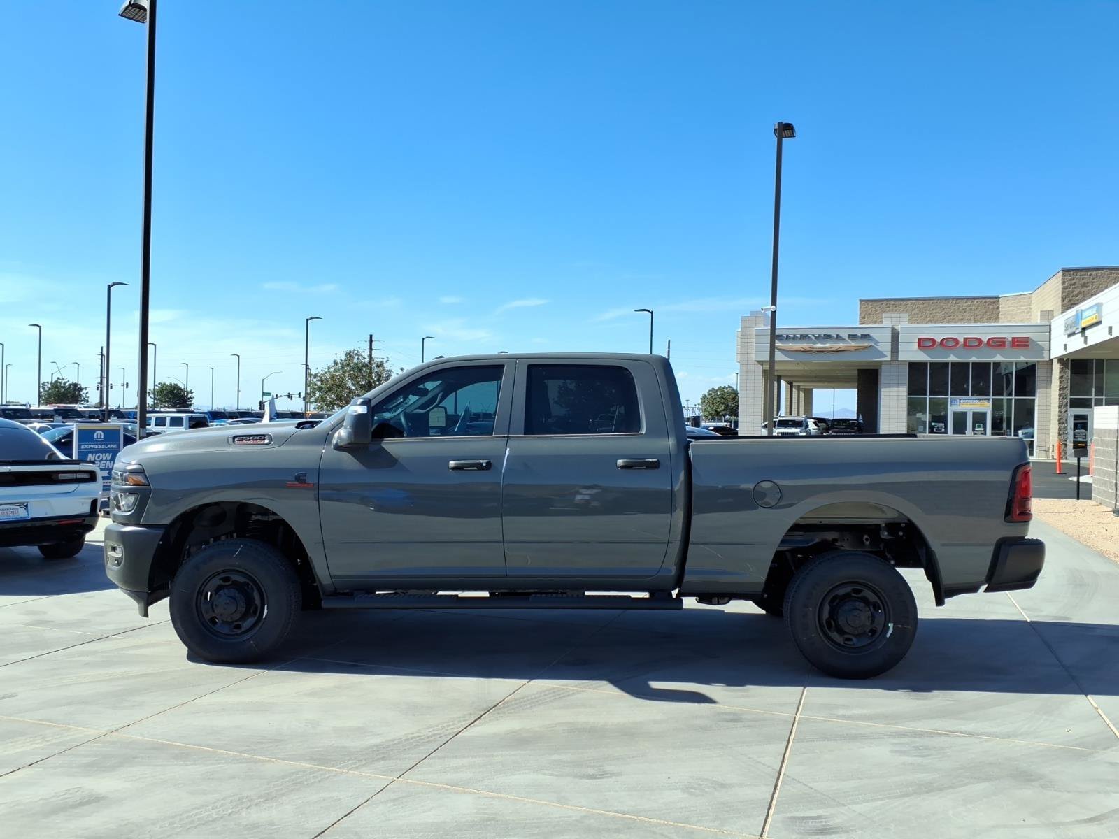 New 2026 Ceramic Gray Clear-Coat Exterior Paint RAM Tradesman image 3