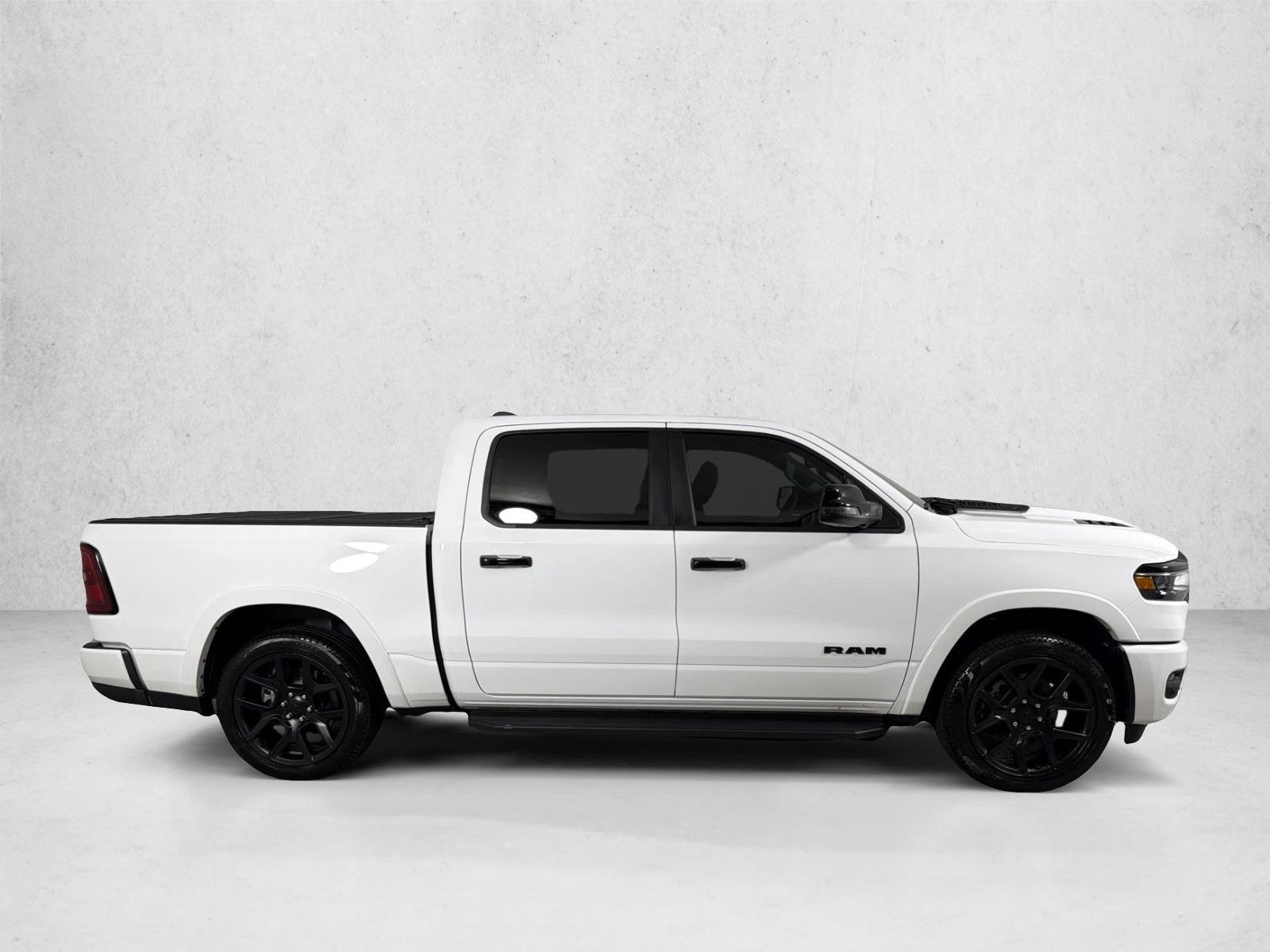 Used 2025 Bright White Clearcoat Ram Laramie image 4