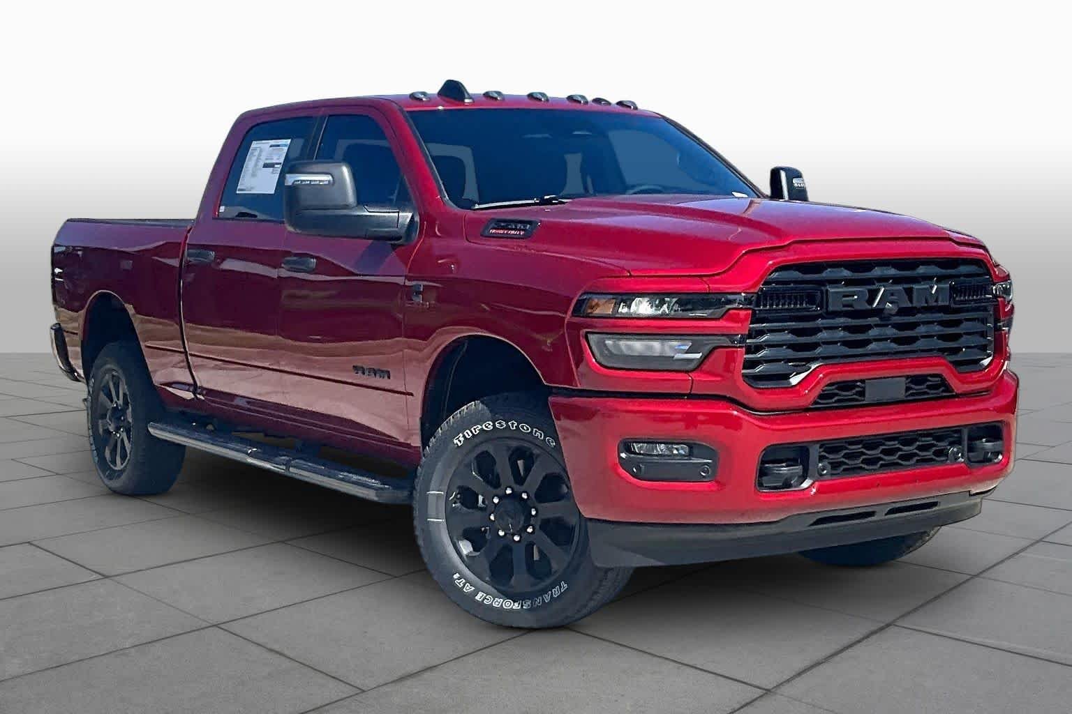 New 2026 Molten Red Pearl-Coat Exterior Paint RAM Big Horn image 3