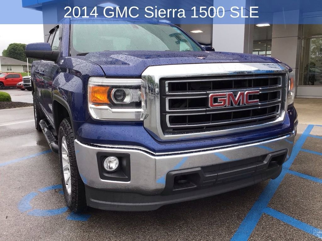 Used 2014 GMC Sierra 1500 SLE with VIN 1GTV2UEC4EZ194321 for sale in Mooresville, IN