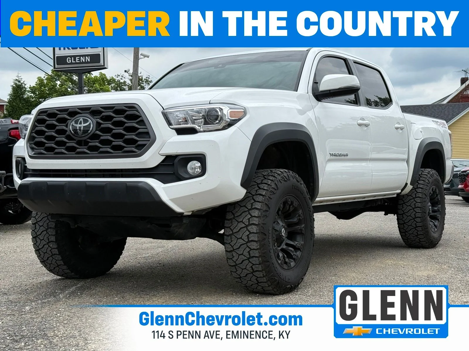 Used 2022 White Toyota TRD Off-Road image 1