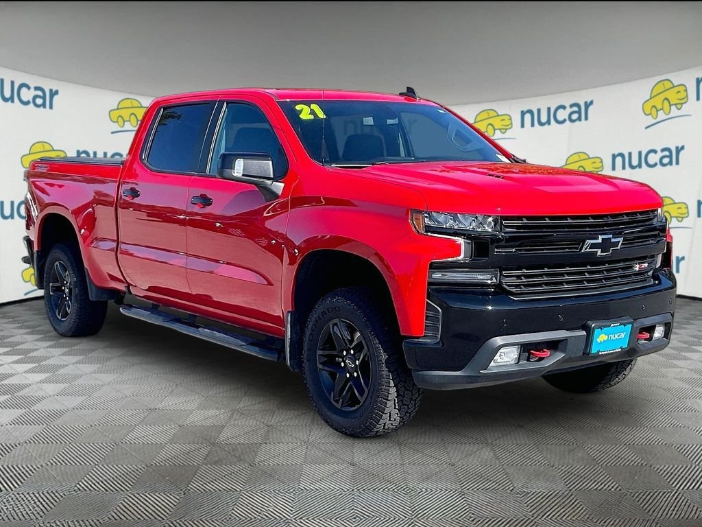 Used 2021 Red Hot Chevrolet LT Trail Boss image 1