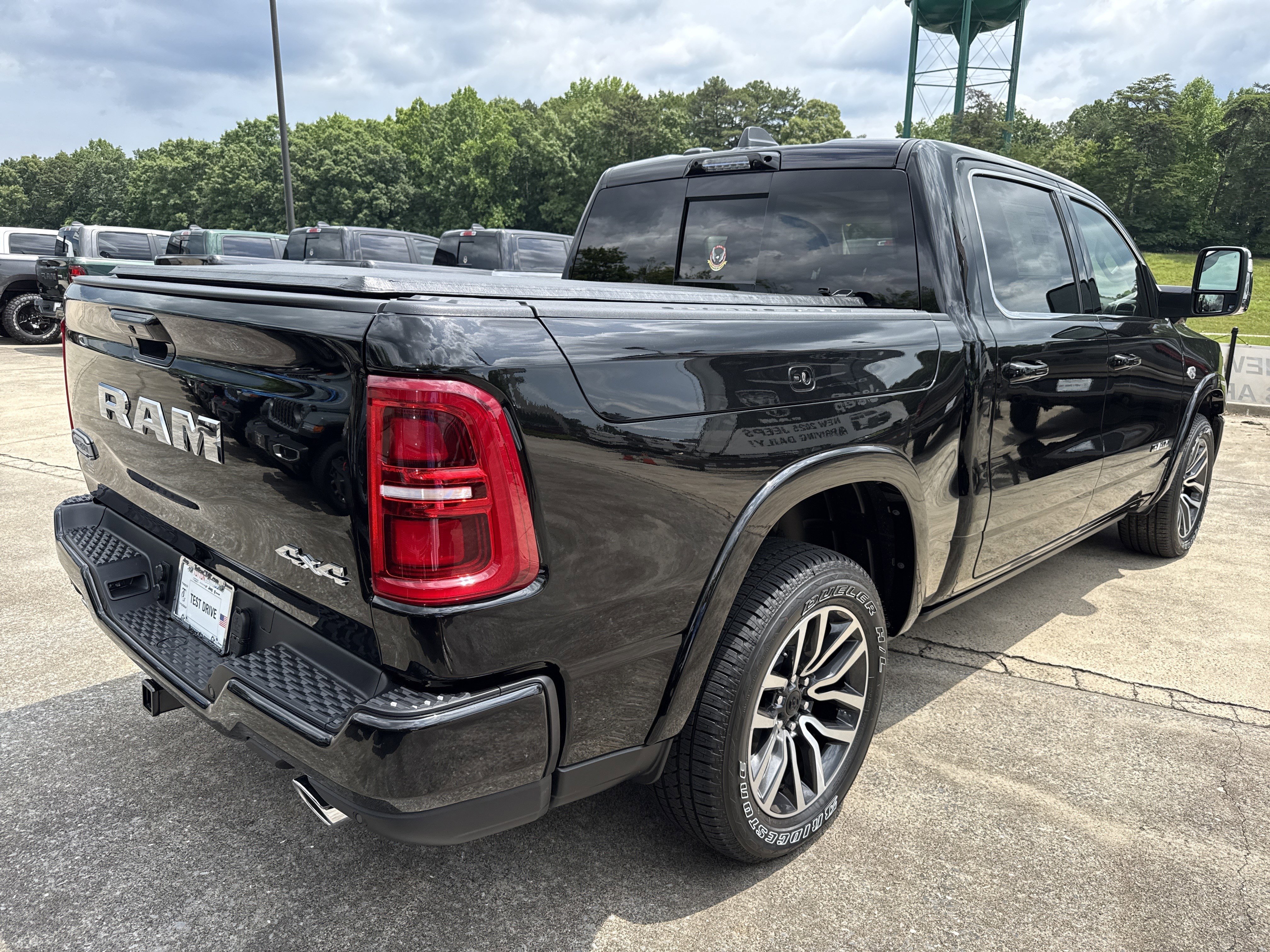 New 2026 Diamond Black Crystal Pearlcoat RAM Longhorn image 7